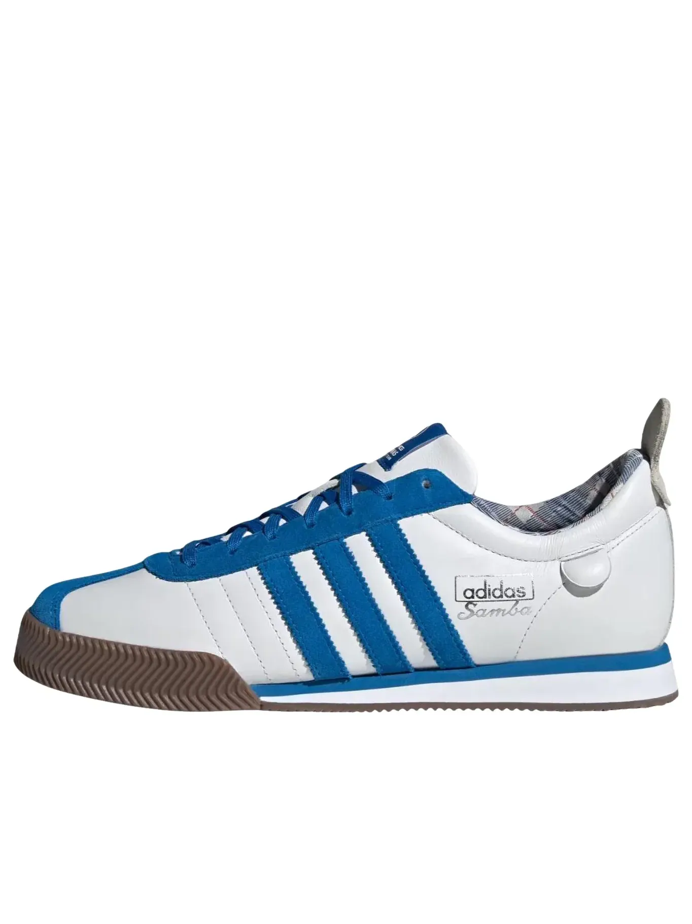 Мужские кроссовки Samba 62 с кожаным верхом Adidas — изображение 1 из 6, белый
