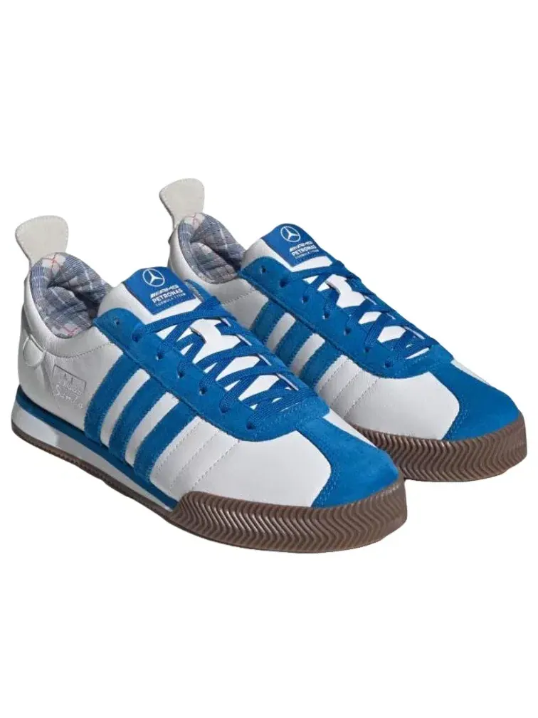 Мужские кроссовки Samba 62 с кожаным верхом Adidas — изображение 3 из 6, белый
