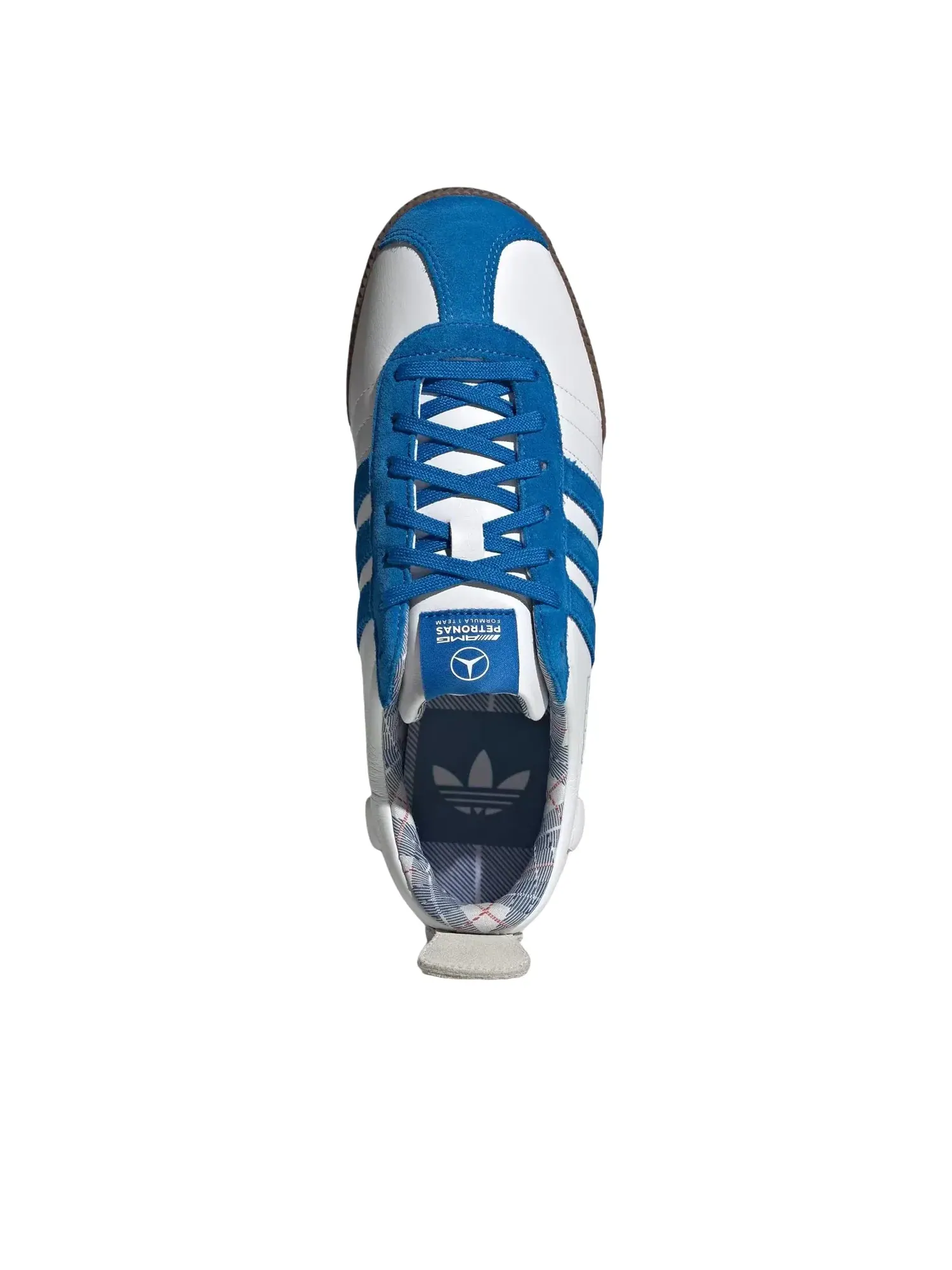 Мужские кроссовки Samba 62 с кожаным верхом Adidas — изображение 5 из 6, белый
