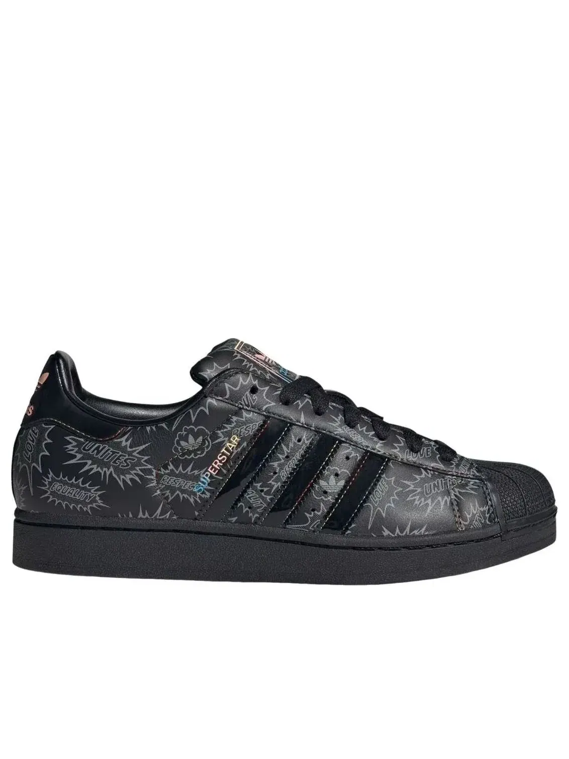Кроссовки Adidas Superstar II 'Black Lucid Aquamarine' KJ3276 — изображение 2 из 5, черный
