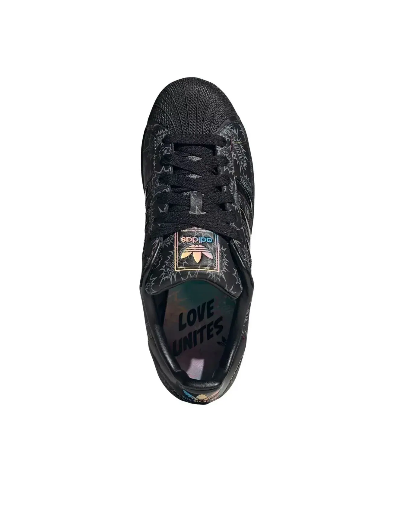 Кроссовки Adidas Superstar II 'Black Lucid Aquamarine' KJ3276 — изображение 3 из 5, черный