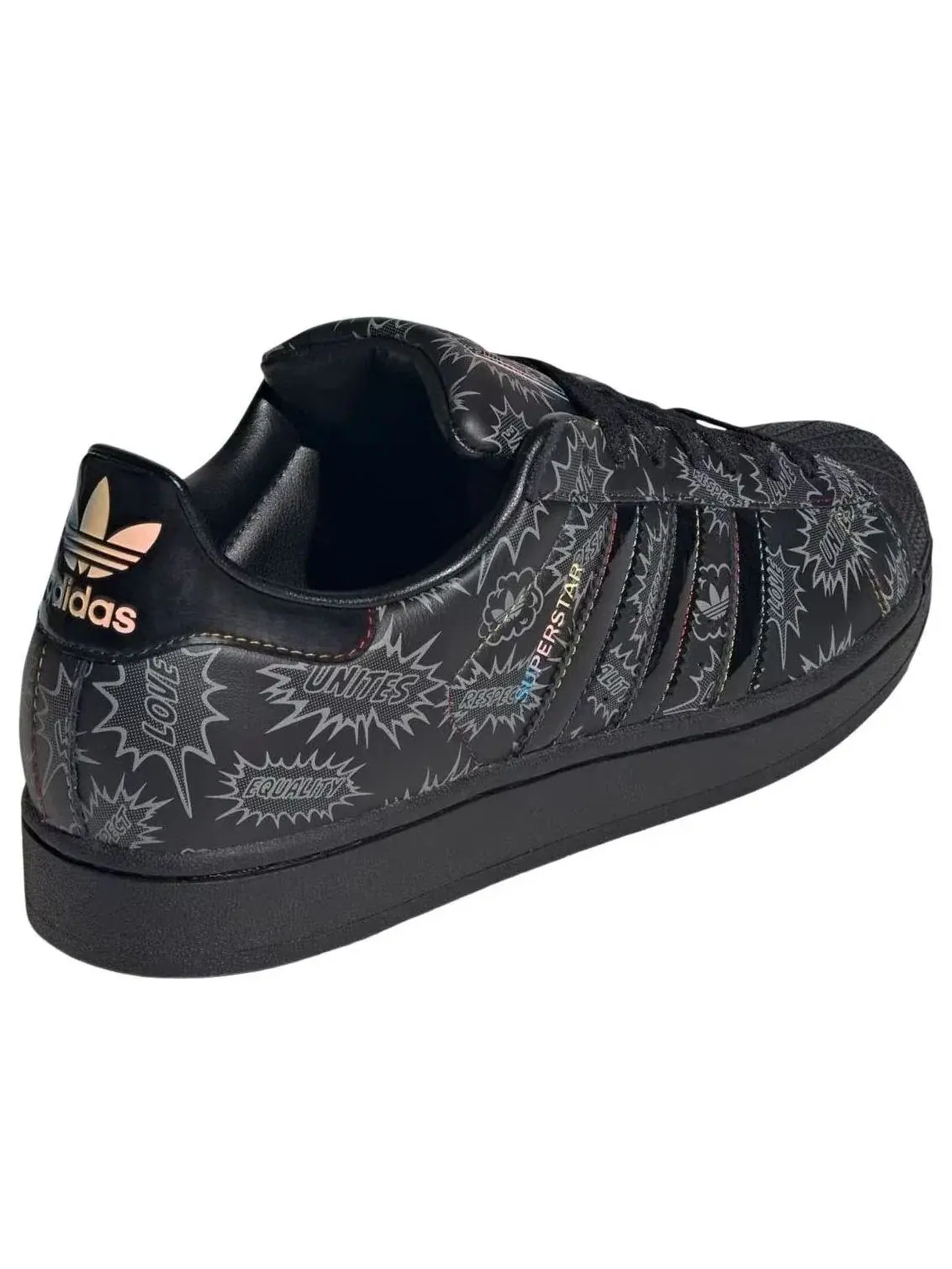 Кроссовки Adidas Superstar II 'Black Lucid Aquamarine' KJ3276 — изображение 5 из 5, черный
