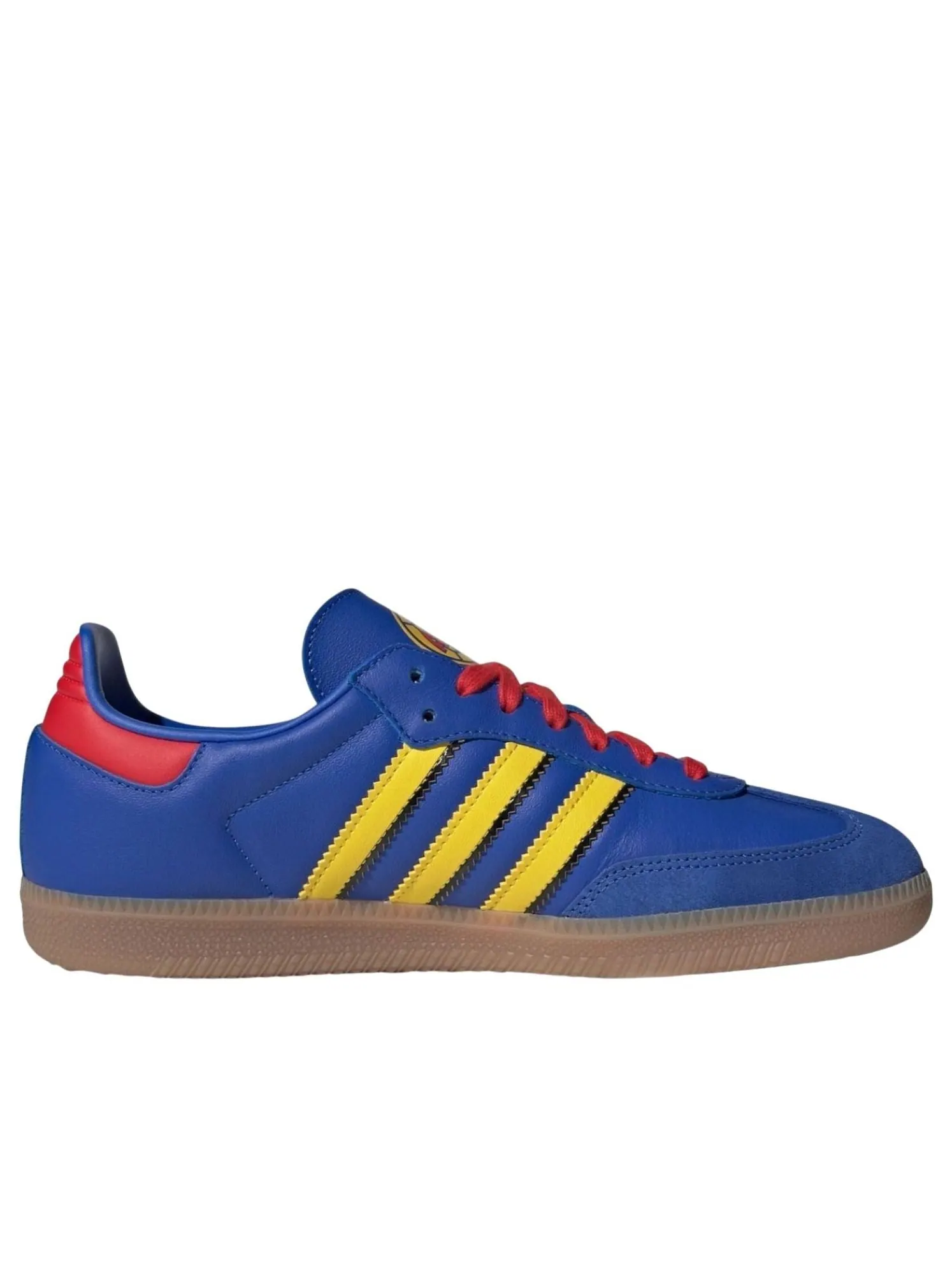 Adidas Samba Club America — изображение 2 из 6, синий/желтый/красный