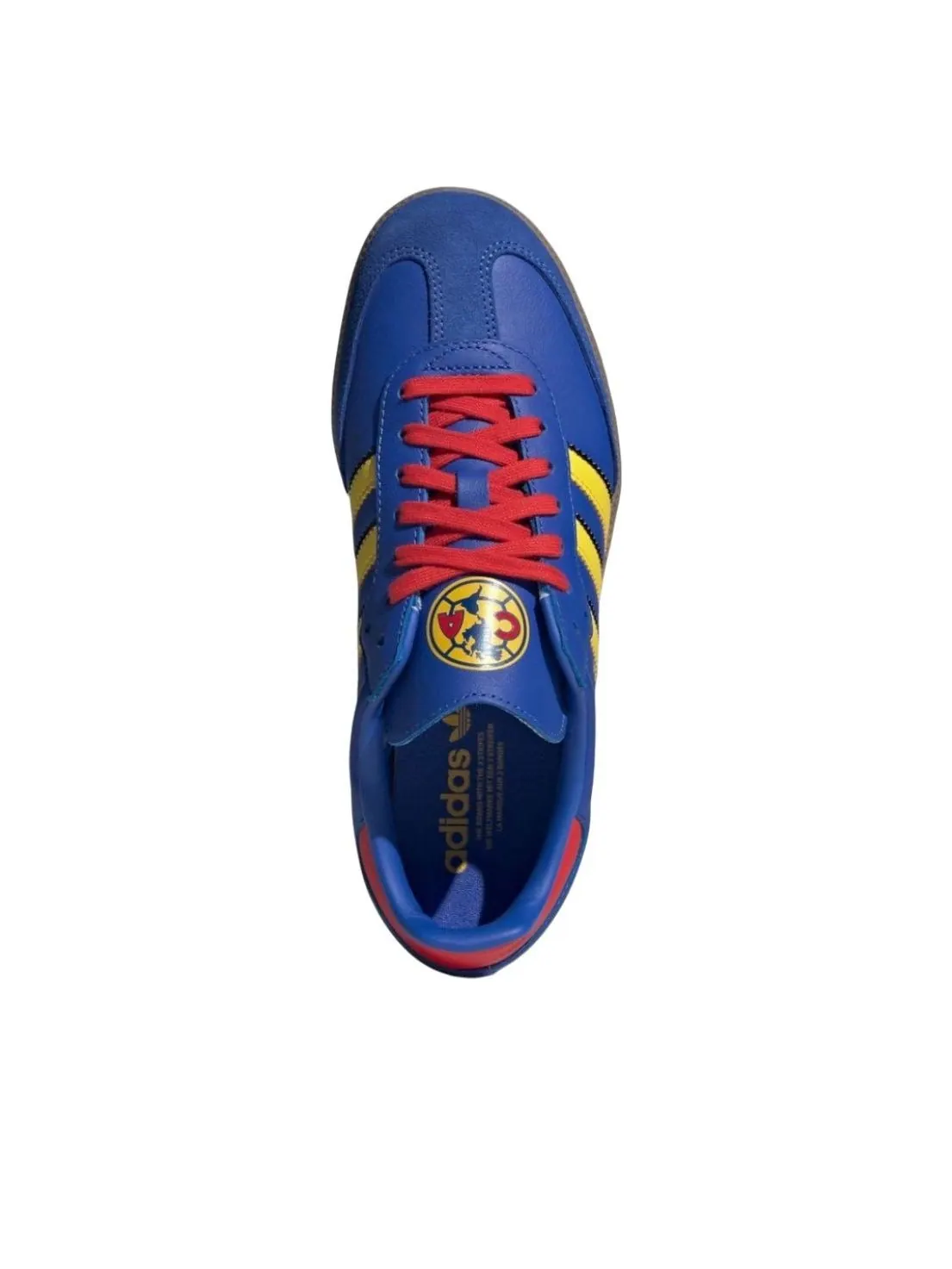 Adidas Samba Club America — изображение 5 из 6, синий/желтый/красный
