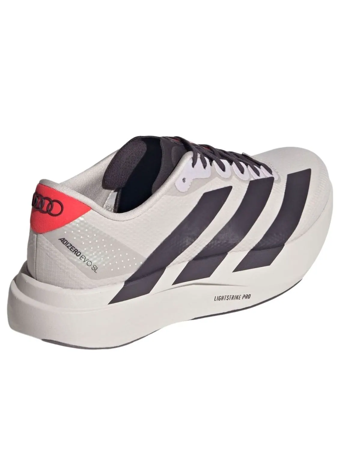 Adidas x Audi Adizero Evo SL 'Grey Black' — изображение 3 из 5, серый/черный/красный