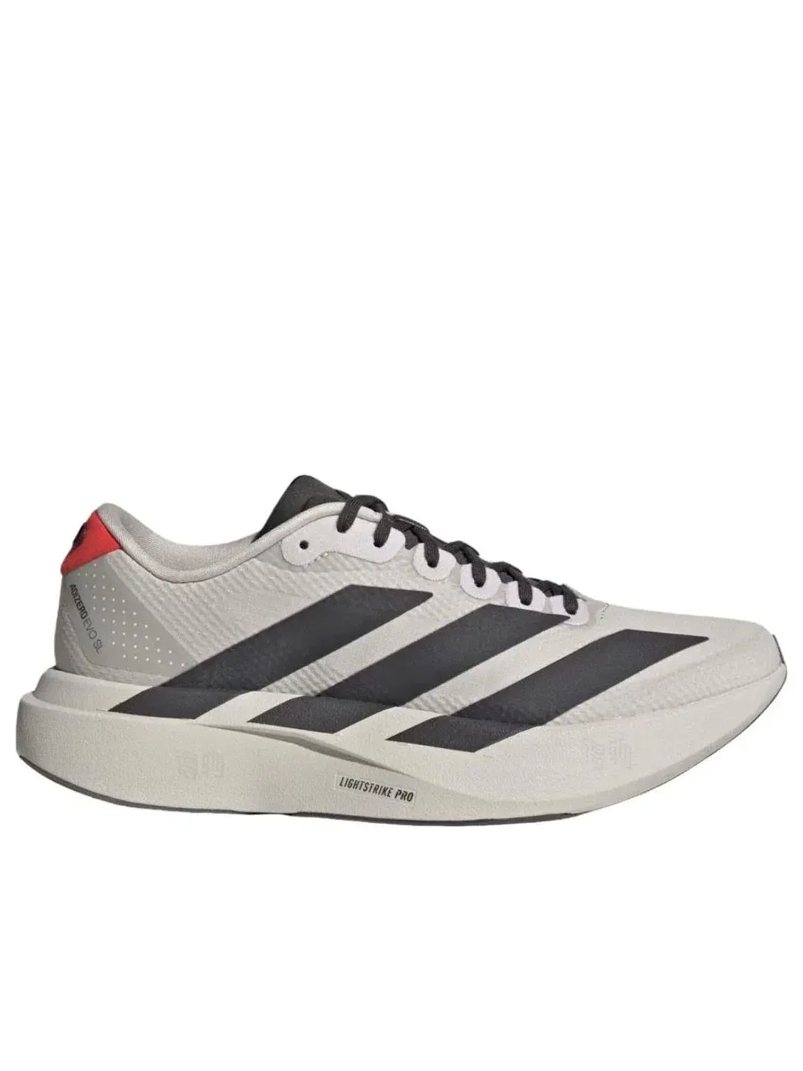Мужские кроссовки для бега с шнуровкой Adidas Adizero Evo Sl — изображение 4 из 4, серый
