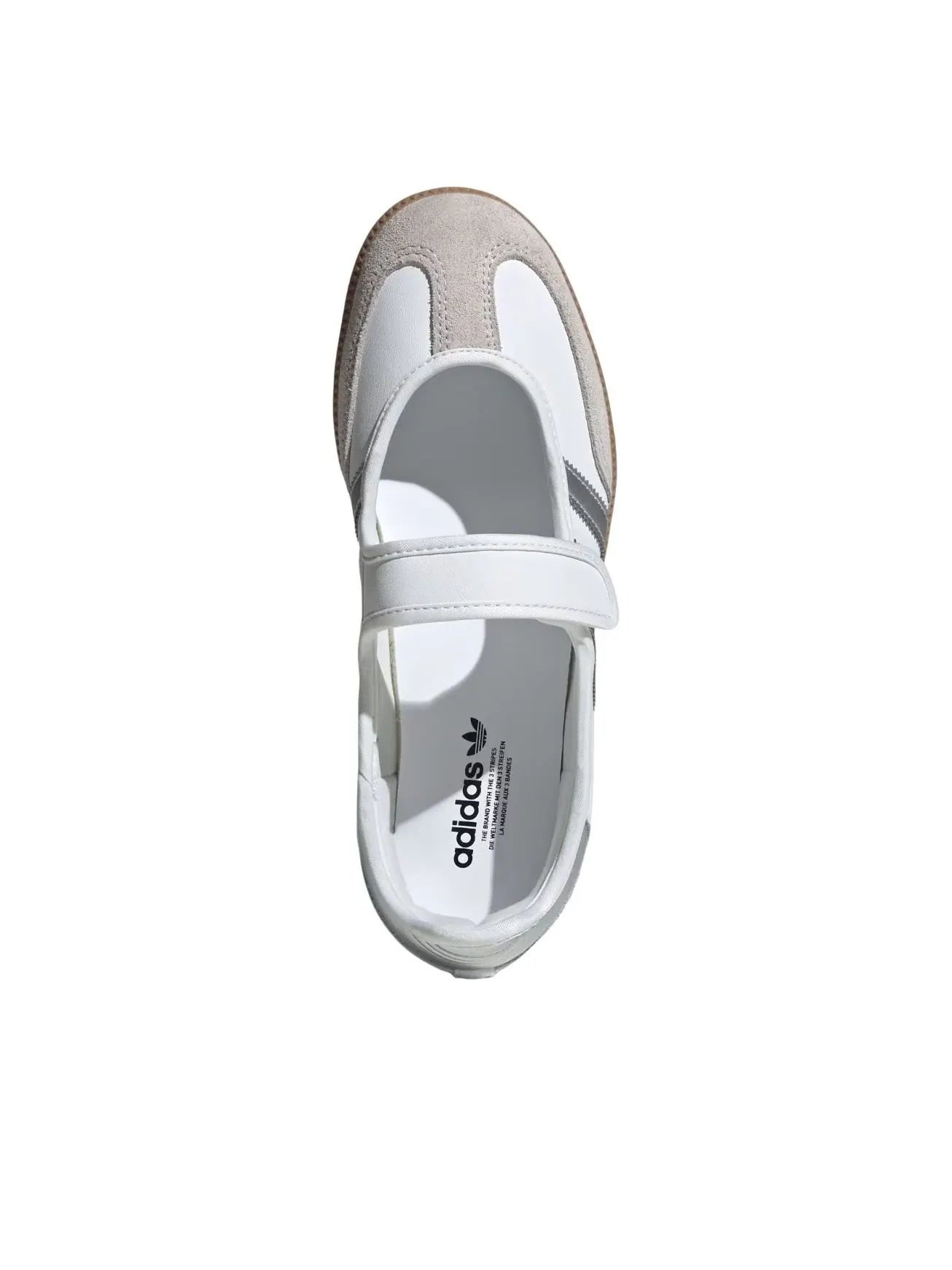 (WMNS) Adidas Samba Jane 'White Silver Metallic' — изображение 2 из 5