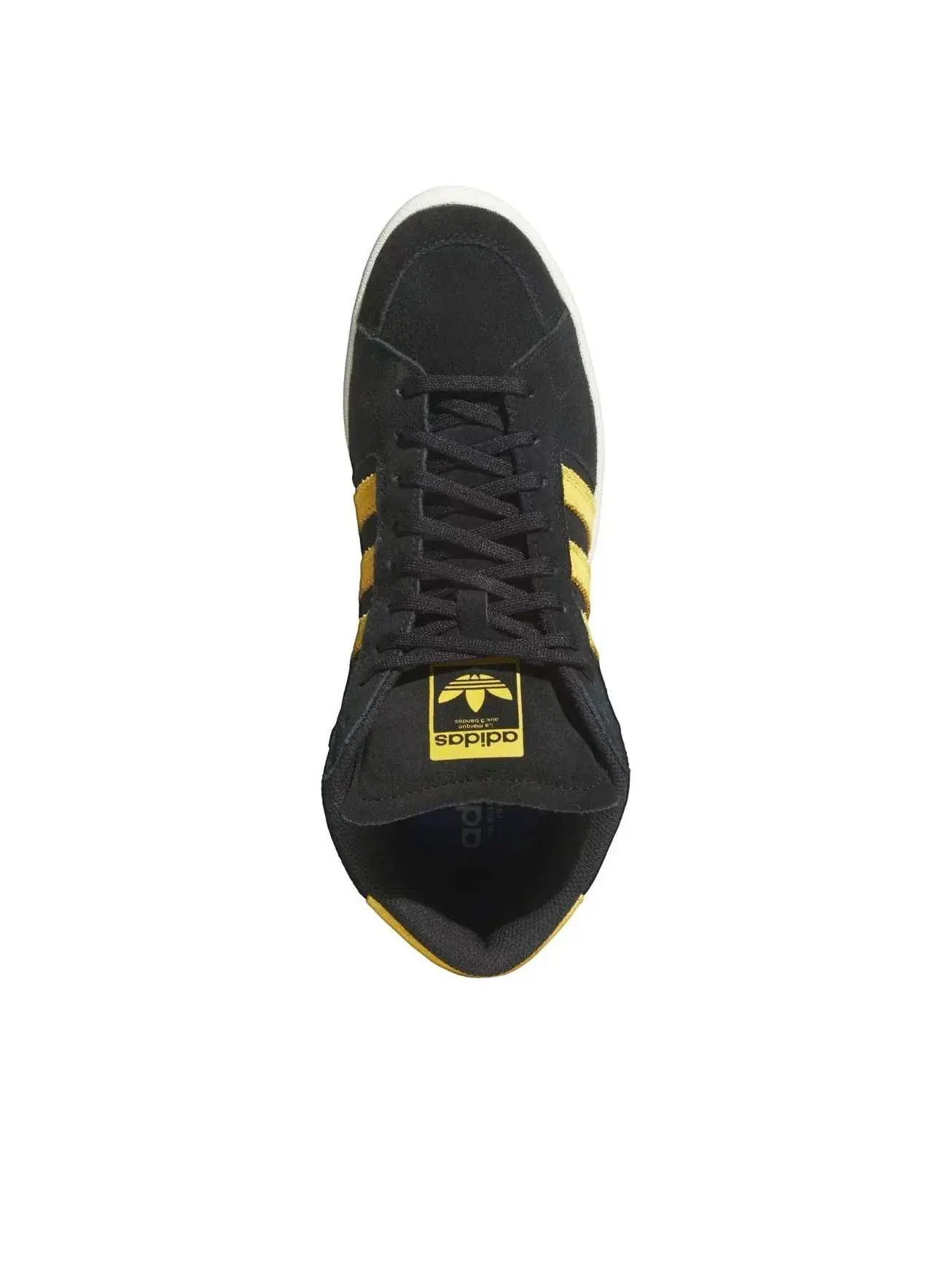 Кроссовки Adidas Superskate 'Black Preloved Yellow' KJ3831 — изображение 2 из 5, черный