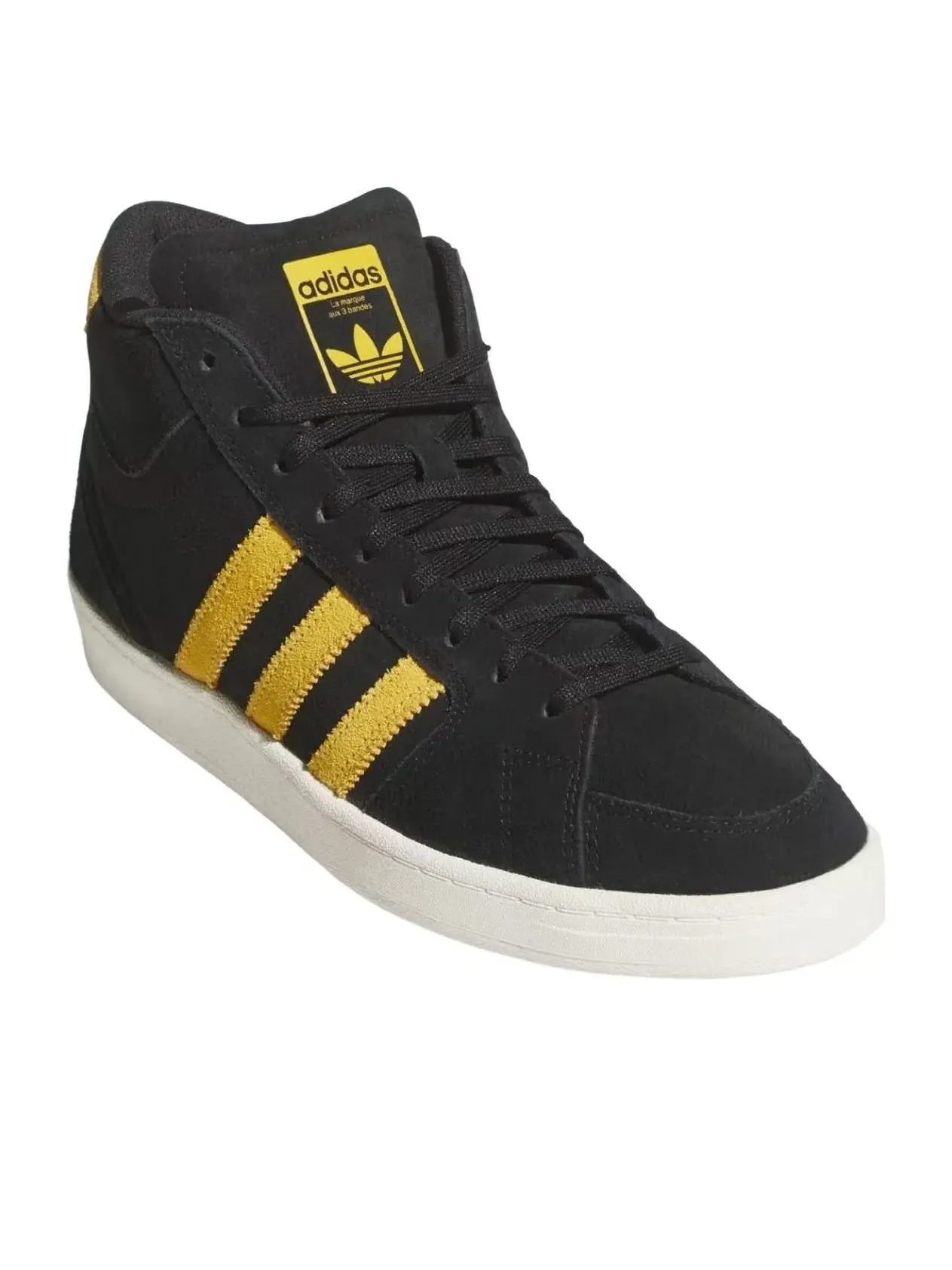 Кроссовки Adidas Superskate 'Black Preloved Yellow' KJ3831 — изображение 4 из 5, черный