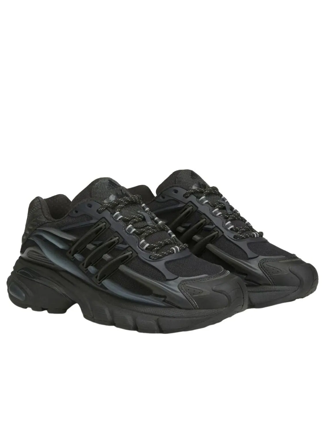 Adidas x Pharrell Adistar Jellyfish 'Triple Black' — изображение 2 из 5, черный