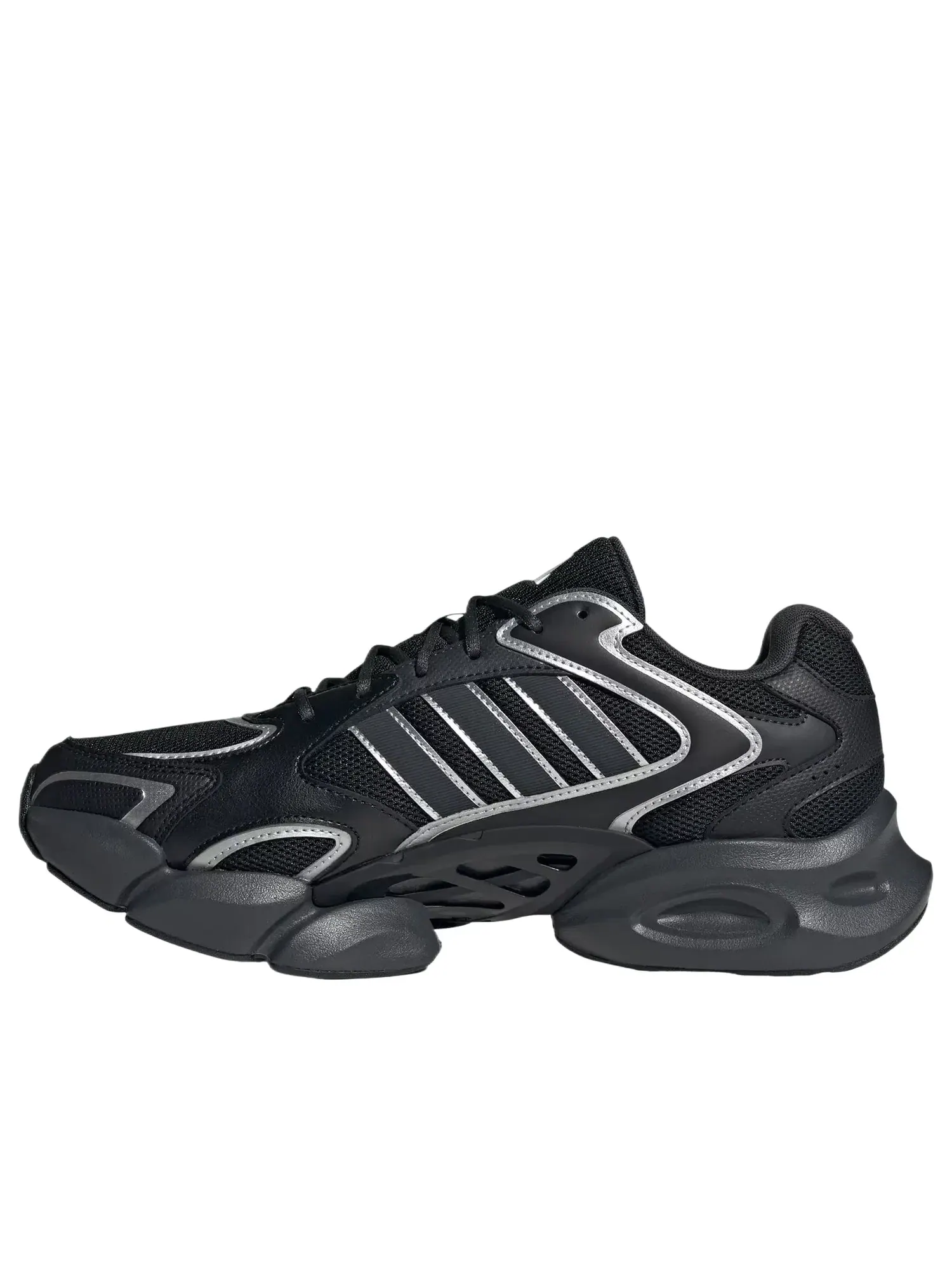 Мужские кроссовки с шнуровкой Megastride Adidas — изображение 1 из 6, черный