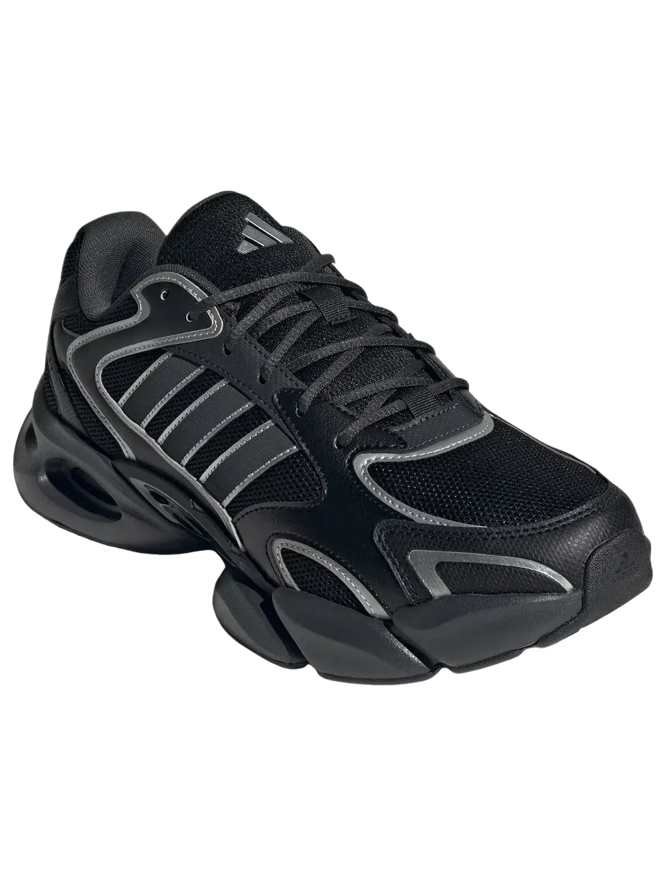 Мужские кроссовки с шнуровкой Megastride Adidas — изображение 2 из 6, черный