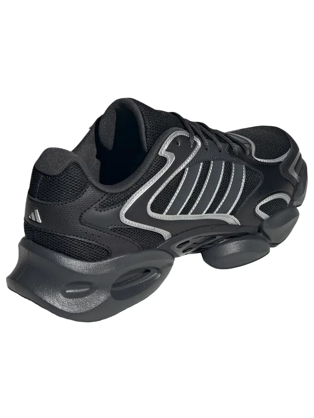 Мужские кроссовки с шнуровкой Megastride Adidas — изображение 3 из 6, черный