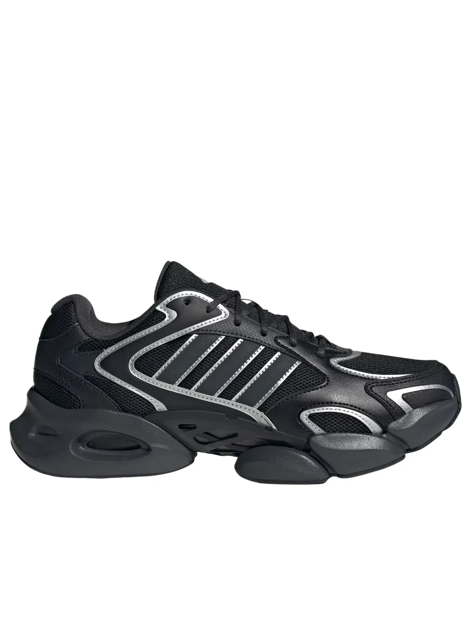 Мужские кроссовки с шнуровкой Megastride Adidas — изображение 6 из 6, черный