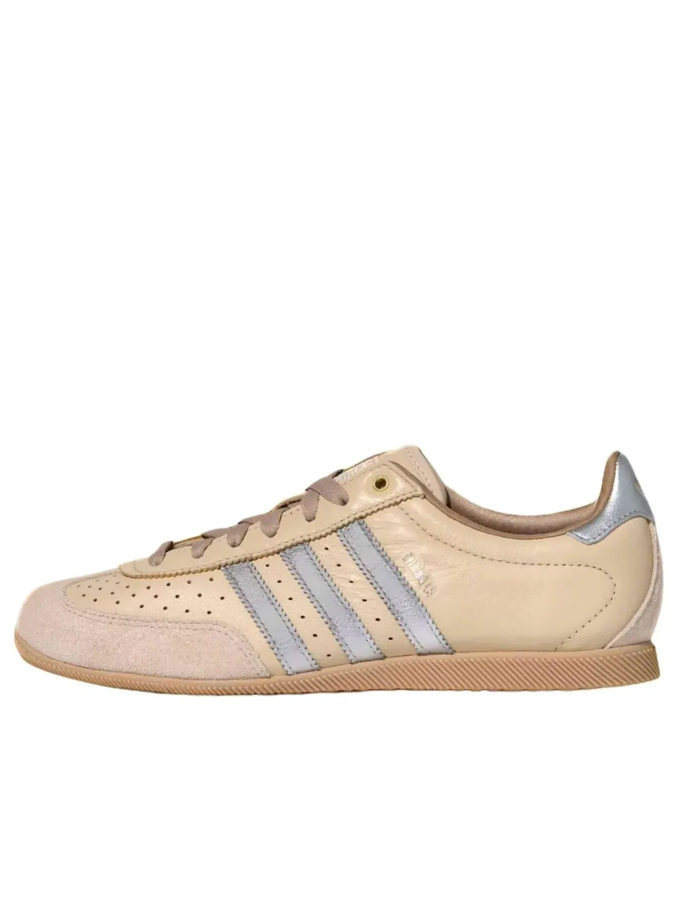 Кроссовки (WMNS) Adidas Changle 'Sand Strata Silver Metallic Warm Sandstone' — изображение 1 из 6, бежевый