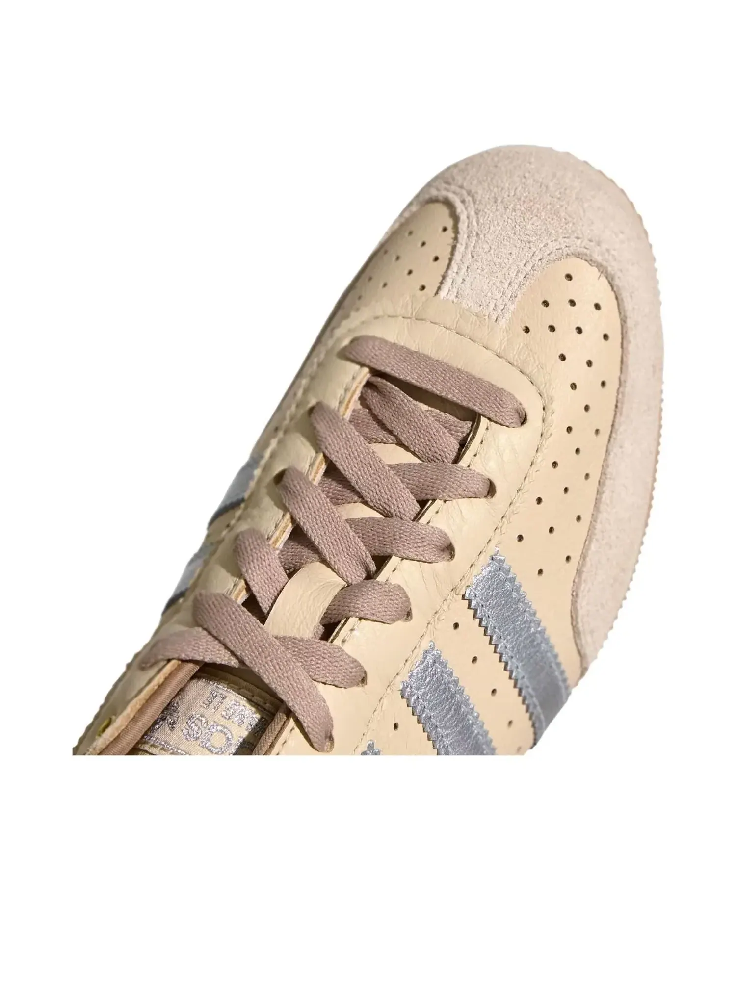 Кроссовки (WMNS) Adidas Changle 'Sand Strata Silver Metallic Warm Sandstone' — изображение 4 из 6, бежевый