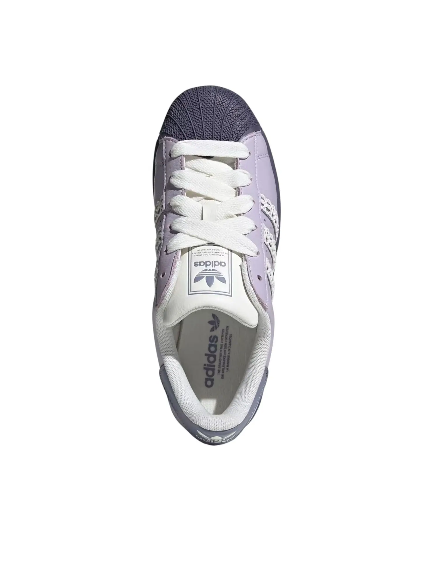 Кроссовки (WMNS) adidas Superstar II 'Silver Dawn Violet' — изображение 3 из 5, фиолетовый
