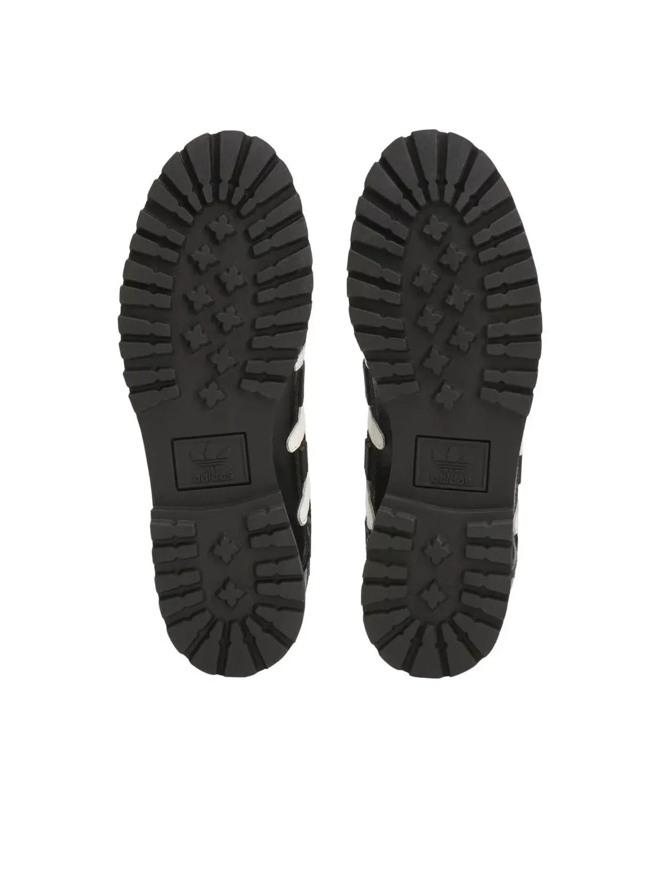 Мужские кроссовки с кожаным верхом Predator Adidas — изображение 4 из 5, черный