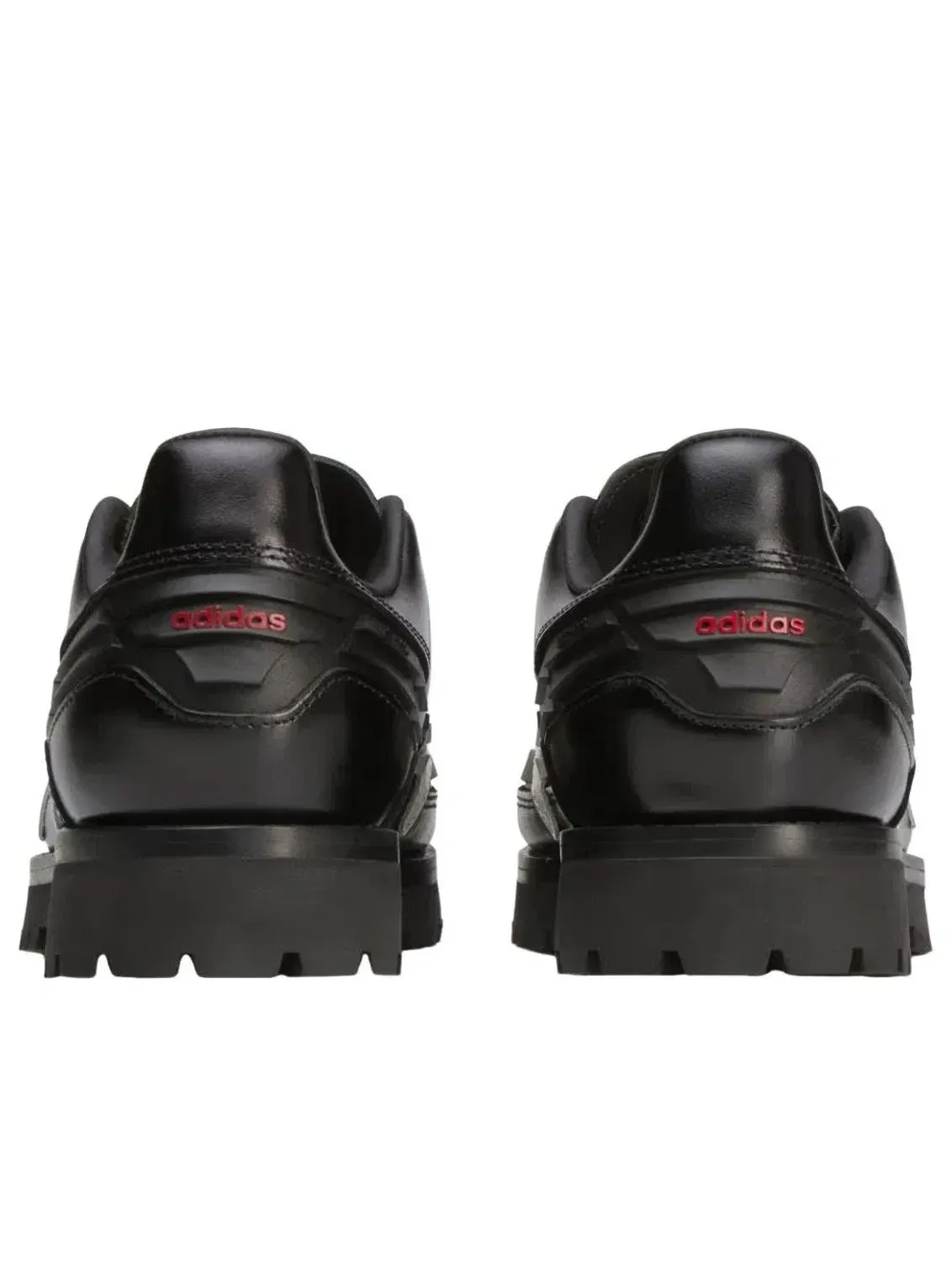 Мужские кроссовки с кожаным верхом Predator Adidas — изображение 5 из 5, черный