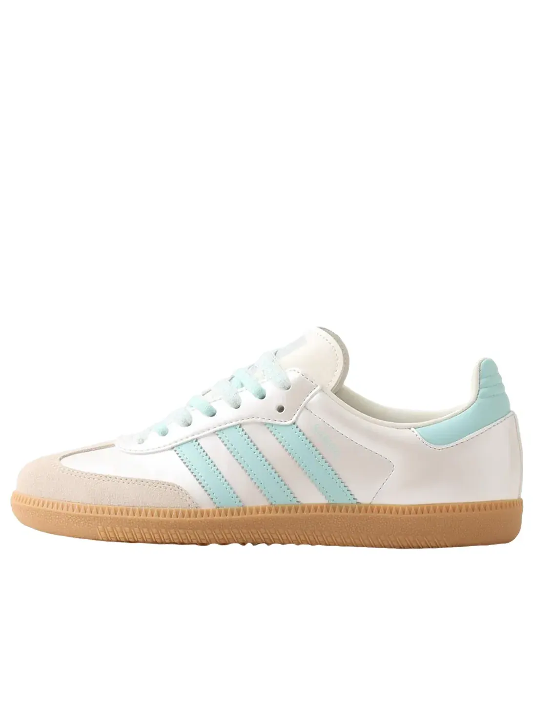 Кроссовки Adidas Samba 'Off White Semi Flash Aqua' KJ4304 — изображение 1 из 6, белый