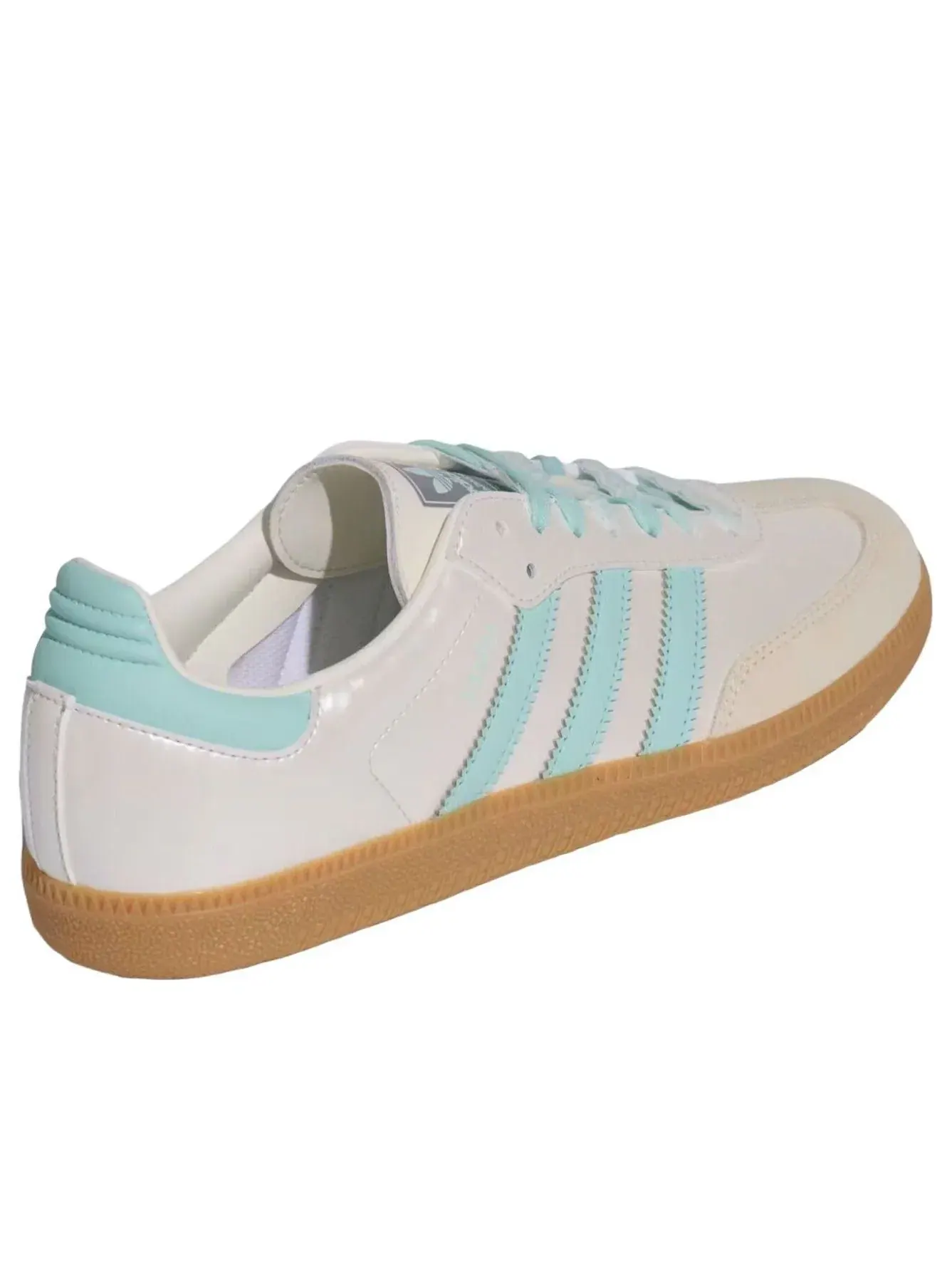 Кроссовки Adidas Samba 'Off White Semi Flash Aqua' KJ4304 — изображение 3 из 6, белый