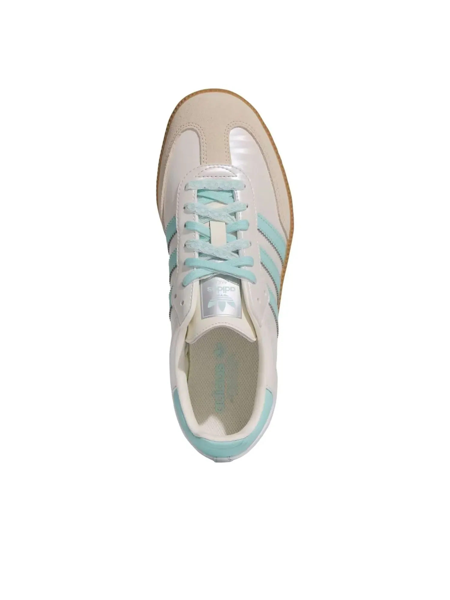 Кроссовки Adidas Samba 'Off White Semi Flash Aqua' KJ4304 — изображение 4 из 6, белый