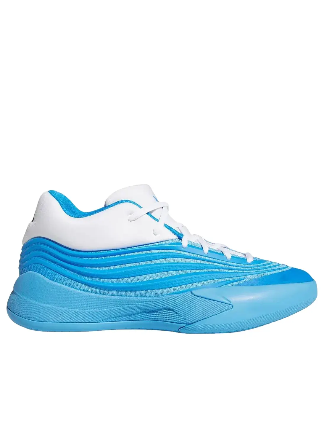 Кроссовки Adidas Dame 10 Lucid Aqua KJ4400 — изображение 2 из 6, синий