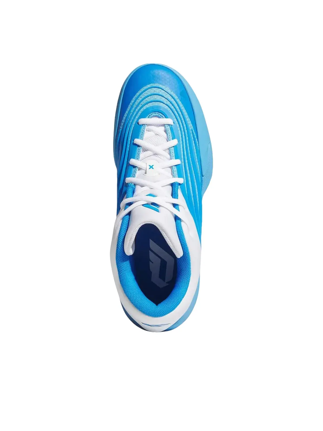 Кроссовки Adidas Dame 10 Lucid Aqua KJ4400 — изображение 5 из 6, синий