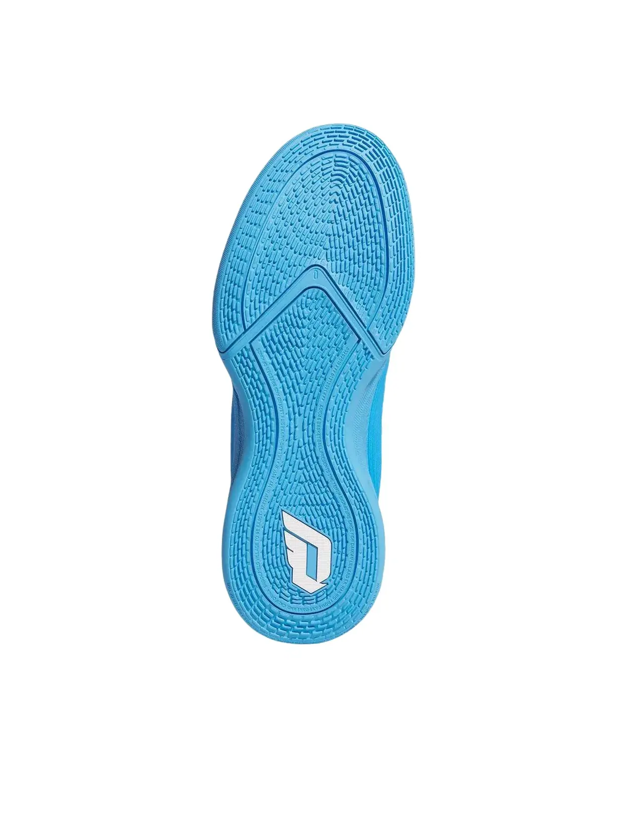 Кроссовки Adidas Dame 10 Lucid Aqua KJ4400 — изображение 6 из 6, синий