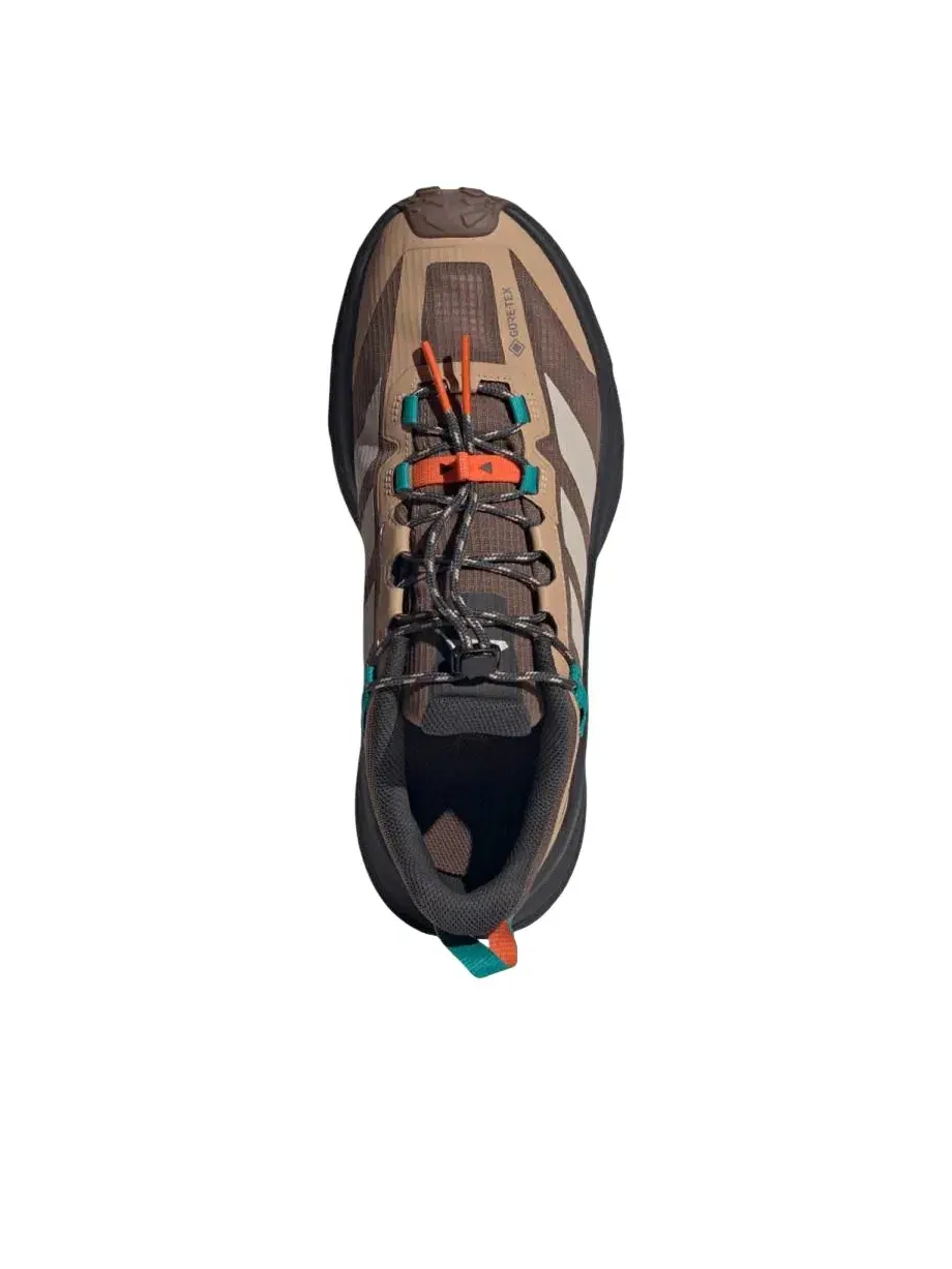 Мужские треккинговые ботинки с принтом Terrex Free Hiker SL Gore-Tex Adidas — изображение 4 из 5, коричневый