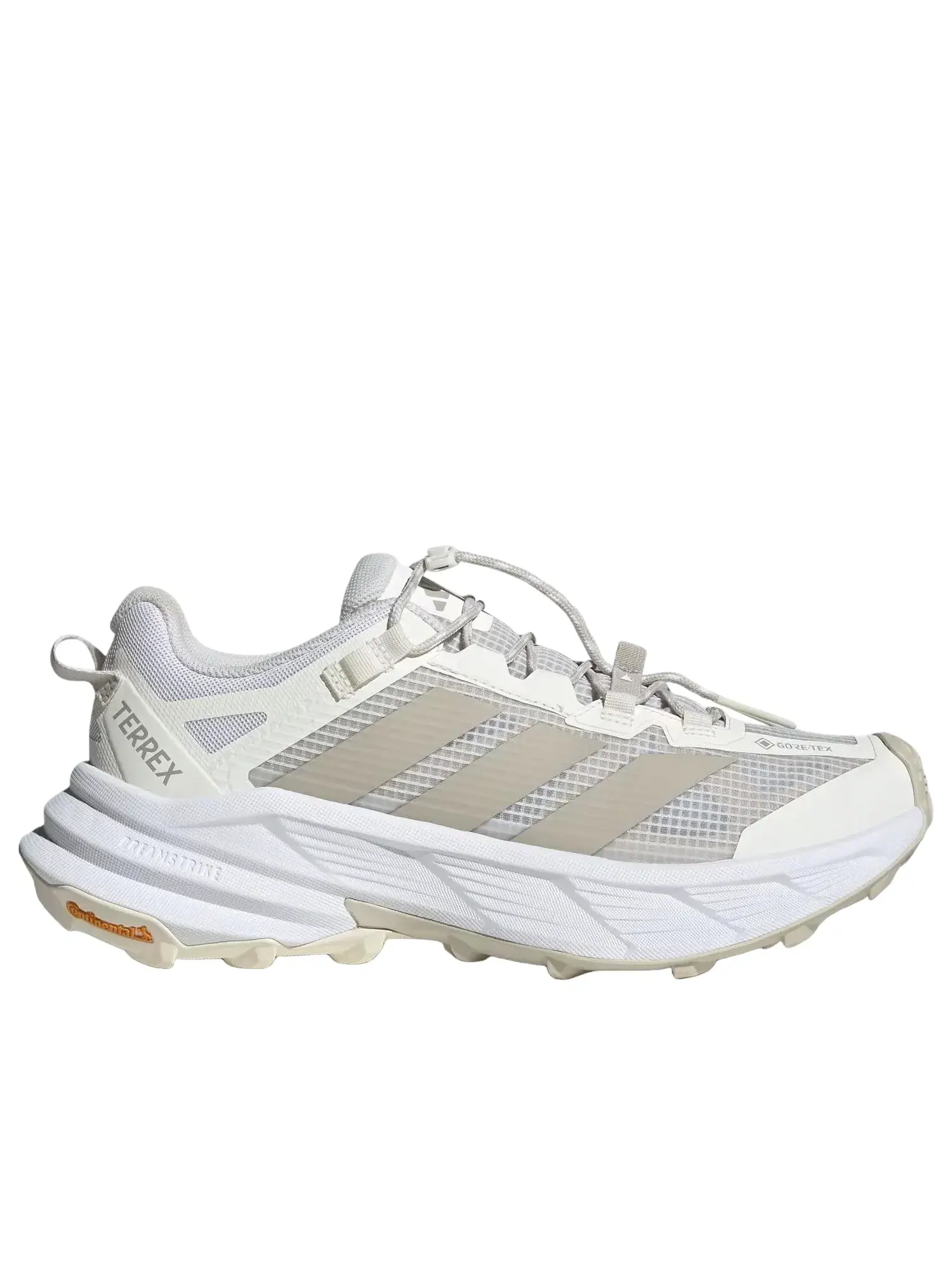 Мужские треккинговые ботинки с мембраной Gore-Tex Terrex Free Hiker Adidas — изображение 2 из 5, белый
