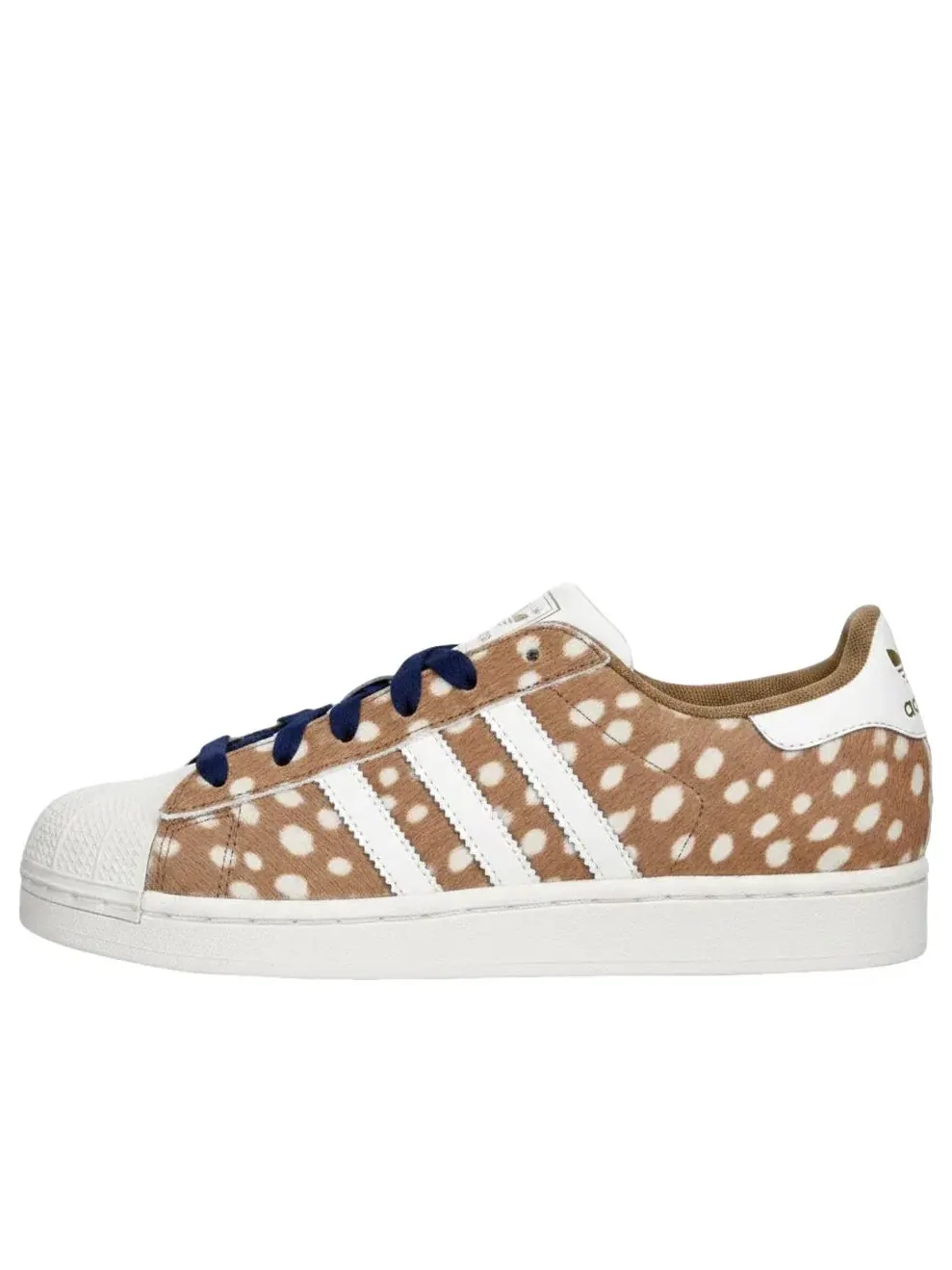 Женские кроссовки с круглым носком Superstar II Adidas — изображение 1 из 6, коричневый