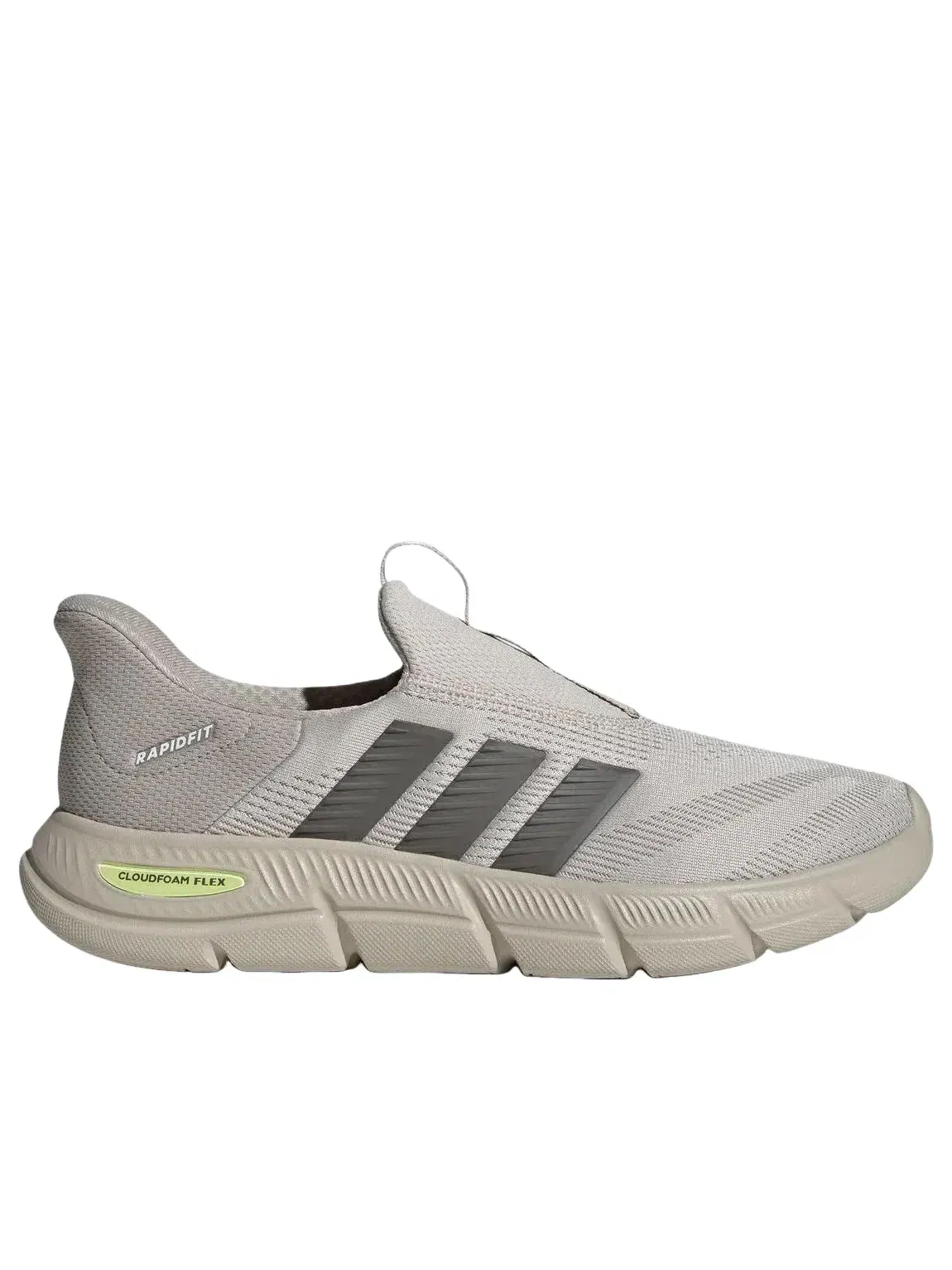 Мужские кроссовки для бега Cloudfoam Flex Lounge Rapidfit Adidas — изображение 2 из 4, бежевый