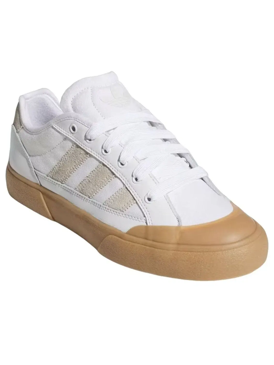 Мужские кроссовки для тенниса с кожаным верхом Adidas Court Tennis Premiere RT Crystal White Gum — изображение 4 из 5, белый