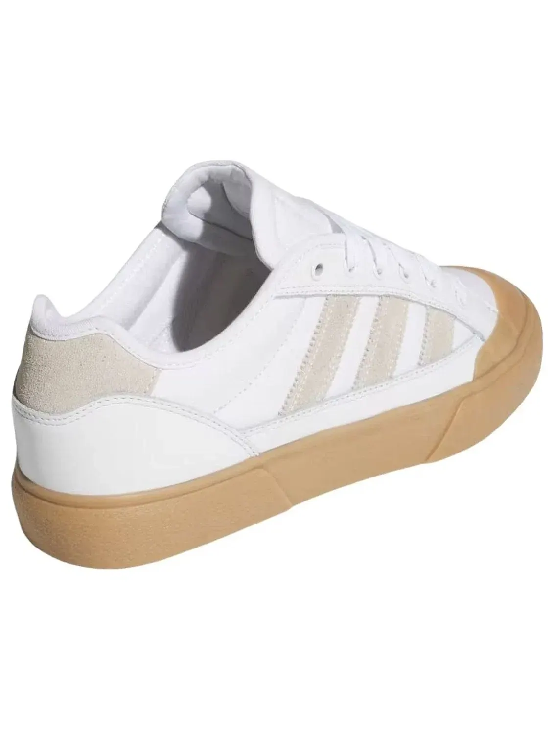 Мужские кроссовки для тенниса с кожаным верхом Adidas Court Tennis Premiere RT Crystal White Gum — изображение 5 из 5, белый