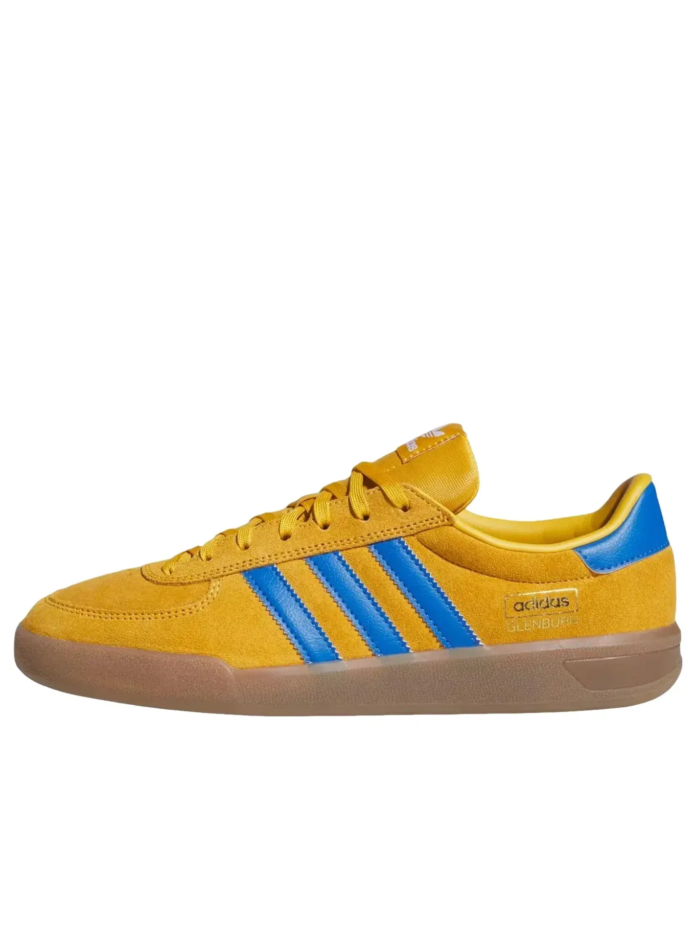 Мужские кроссовки с замшевым верхом Glenburn Adidas — изображение 1 из 4, желтый