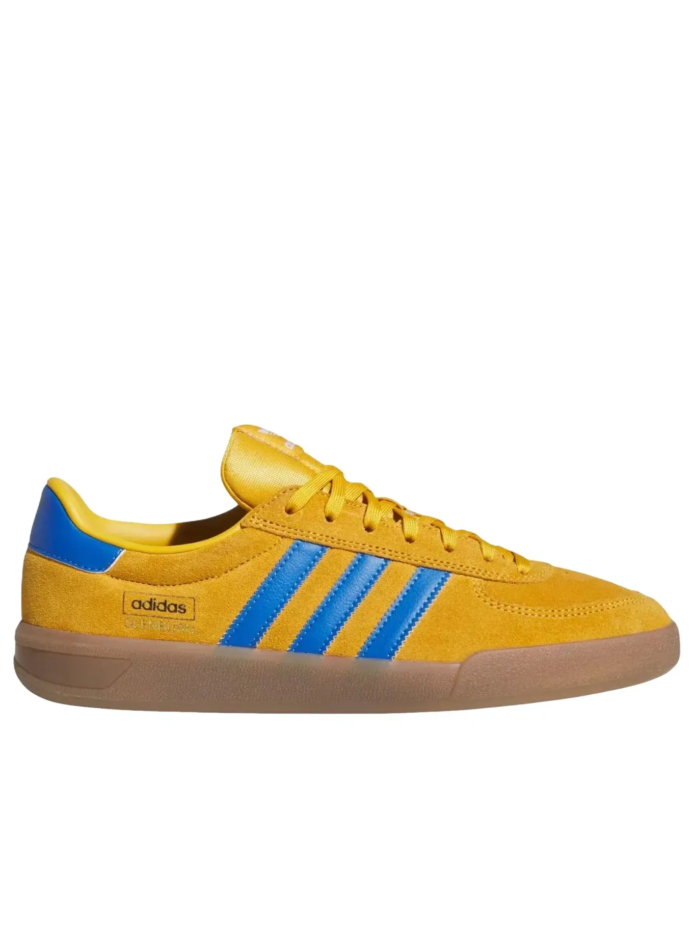 Мужские кроссовки с замшевым верхом Glenburn Adidas — изображение 2 из 4, желтый