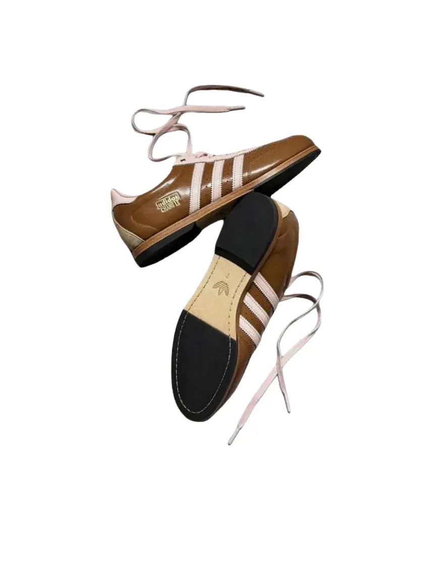Боулинговые кроссовки Adidas Changle 'Wild Brown' KJ5142 — изображение 4 из 4, коричневый