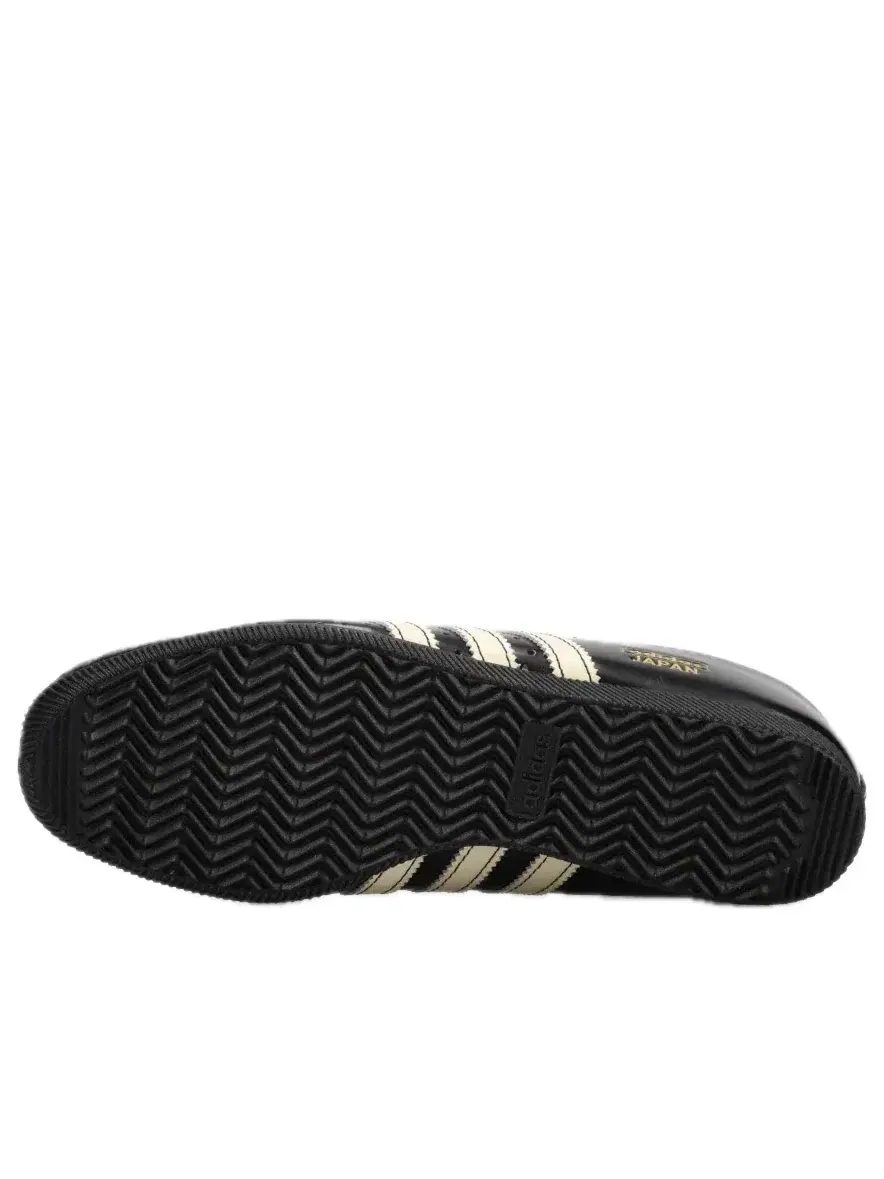 Женские кроссовки с кожаным верхом Adidas Japan Lux Black Cream White — изображение 4 из 5, черный