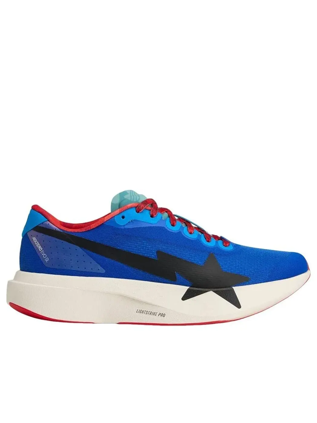 Мужские кроссовки с принтом BAPE Adizero Evo SL Adidas — изображение 2 из 7, мульти