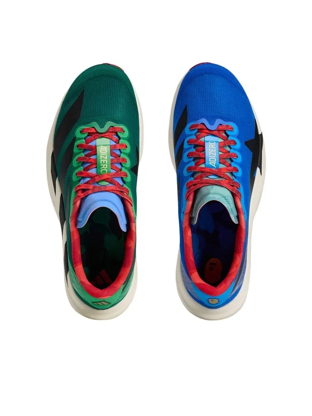 Мужские кроссовки с принтом BAPE Adizero Evo SL Adidas — изображение 3 из 7, мульти