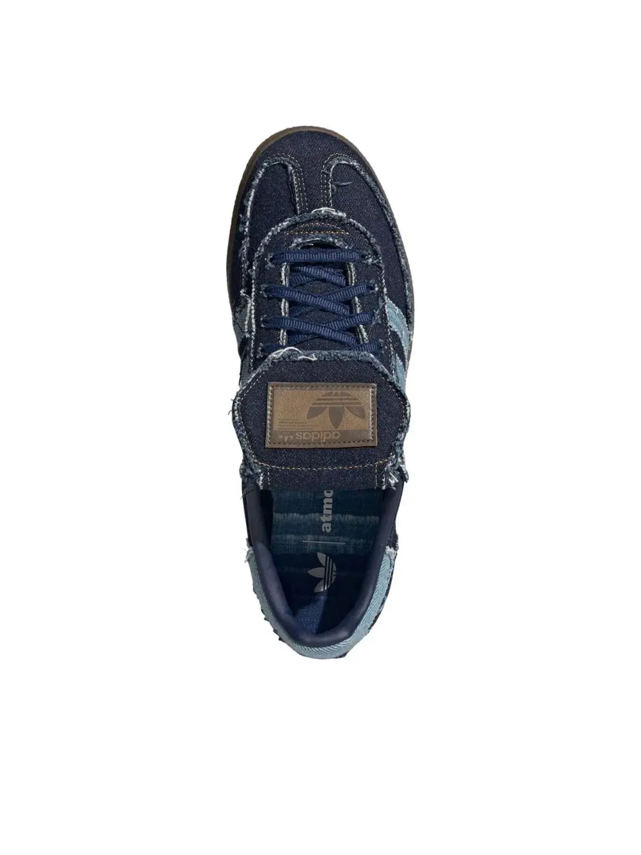 Женские кроссовки с денимовым верхом Handball Spezial Adidas — изображение 4 из 5, темно-синий