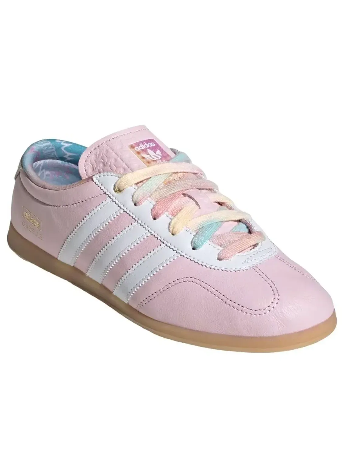 Кроссовки Adidas x Love Unites Gazelle Lo Pro 'Clear Pink White' KJ5956 — изображение 4 из 5, розовый