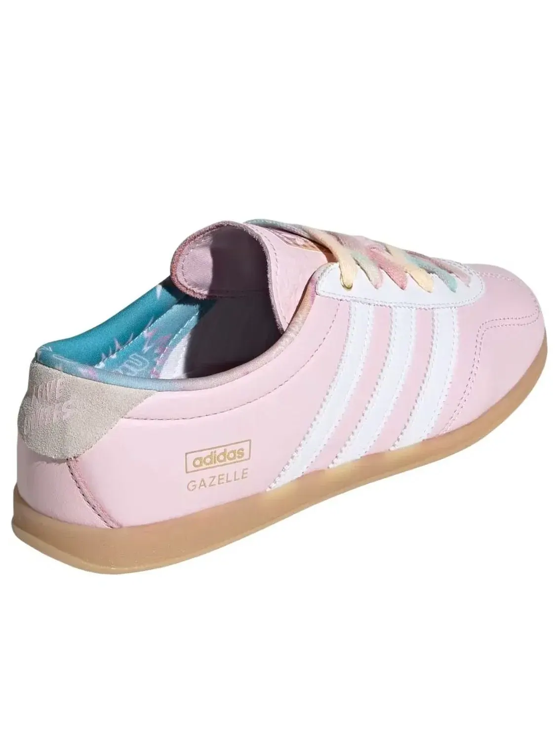 Кроссовки Adidas x Love Unites Gazelle Lo Pro 'Clear Pink White' KJ5956 — изображение 5 из 5, розовый