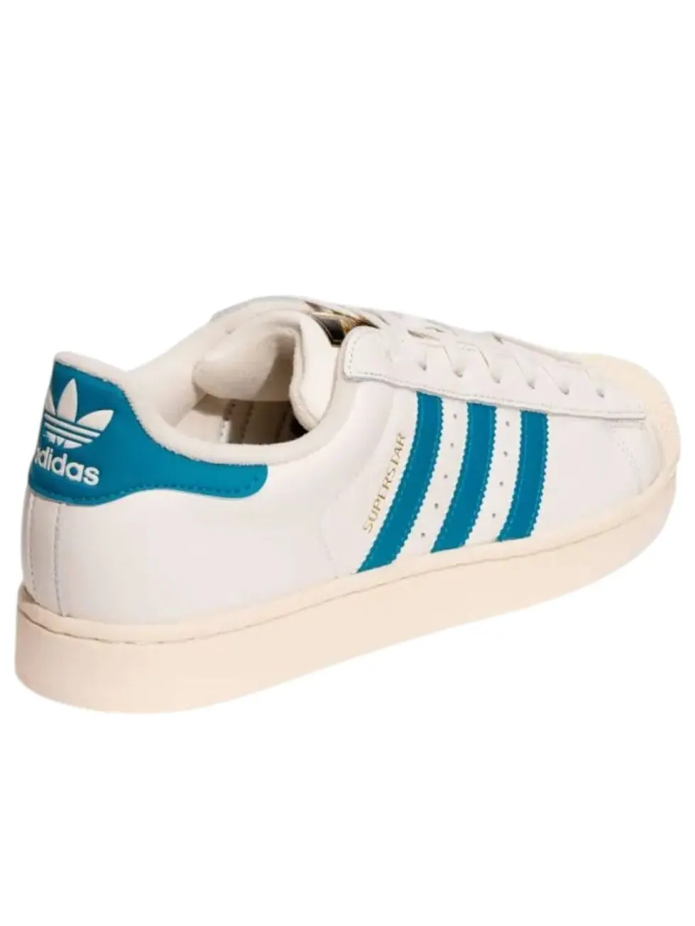 Кроссовки adidas Superstar II 'Cream White Active Teal' — изображение 4 из 4, белый