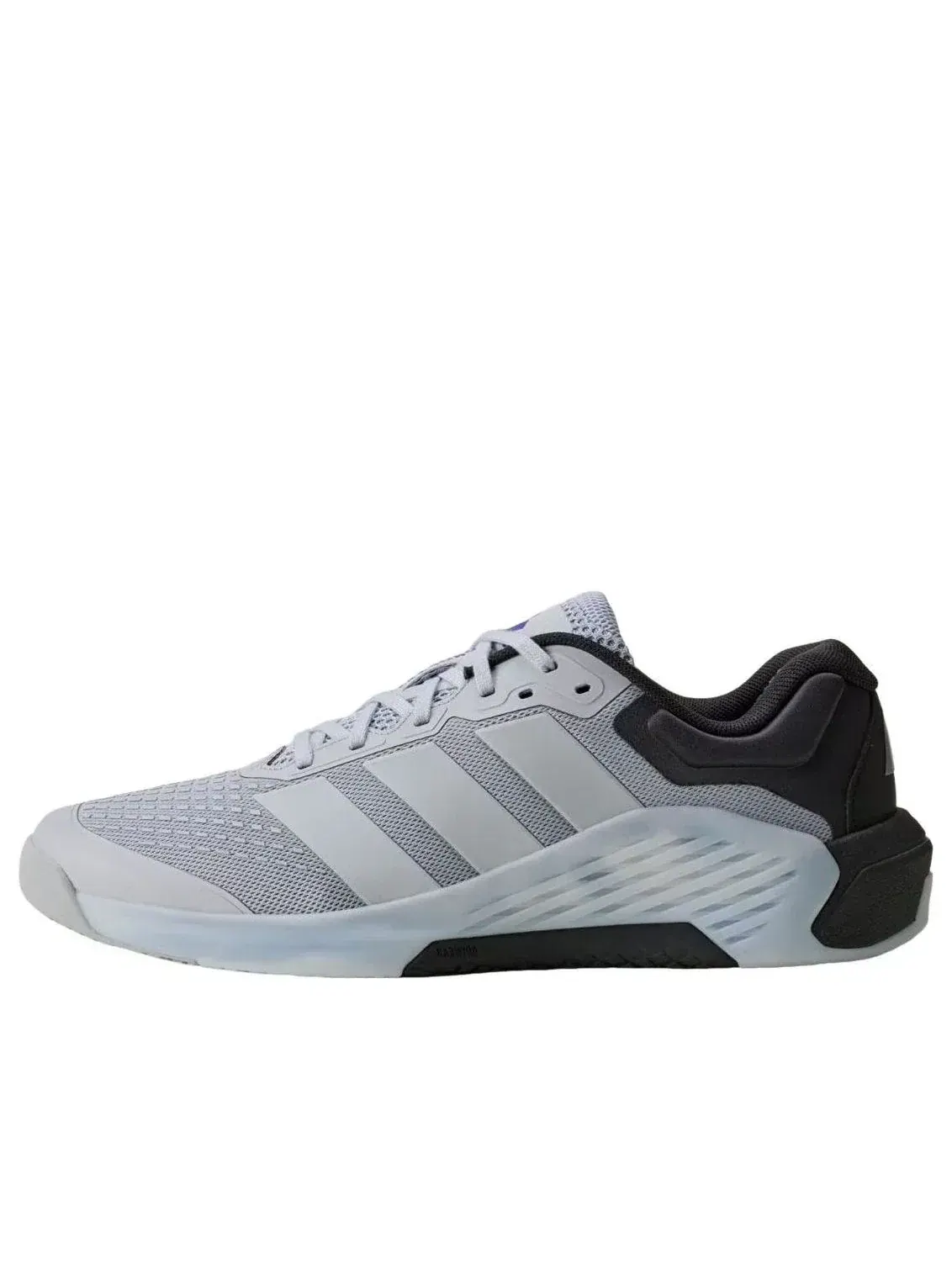 Мужские кроссовки для тренировок с принтом Dropset 4 Adidas — изображение 1 из 5, серебряный