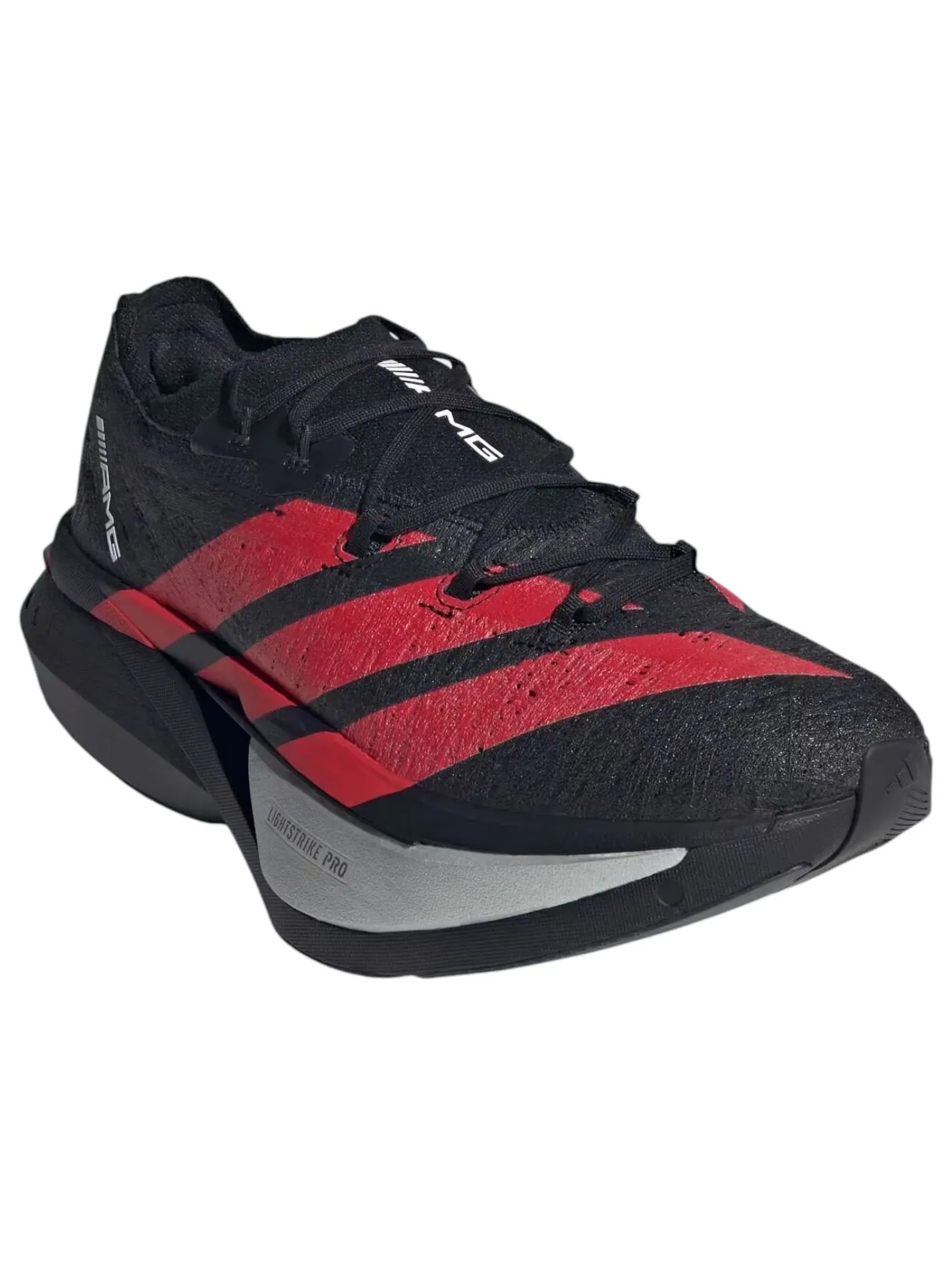 Adidas x AMG Adizero Prime X3 Strung 'Core Black Lucid Red' — изображение 2 из 5, черный/красный/белый