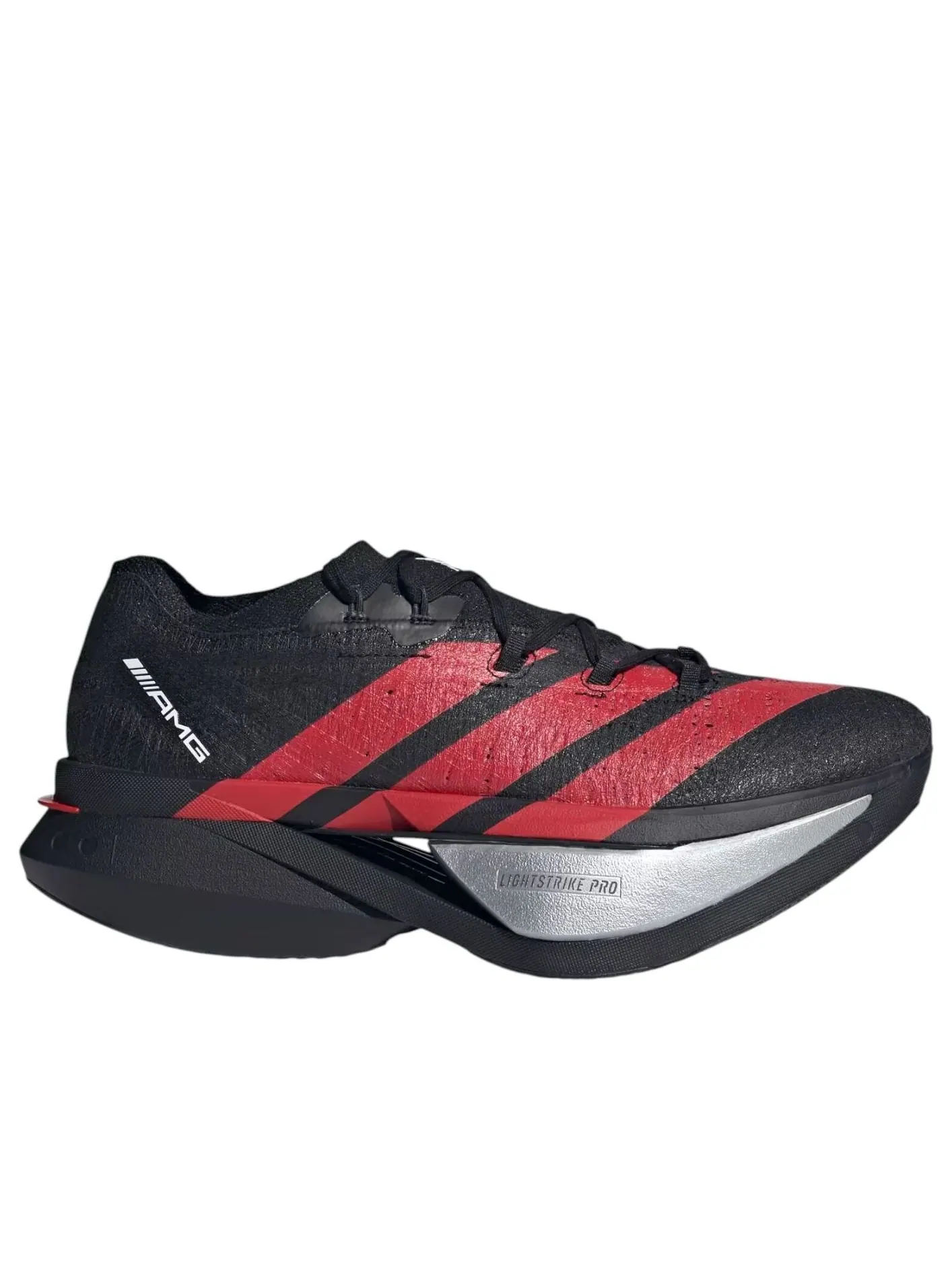 Adidas x AMG Adizero Prime X3 Strung 'Core Black Lucid Red' — изображение 5 из 5, черный/красный/белый