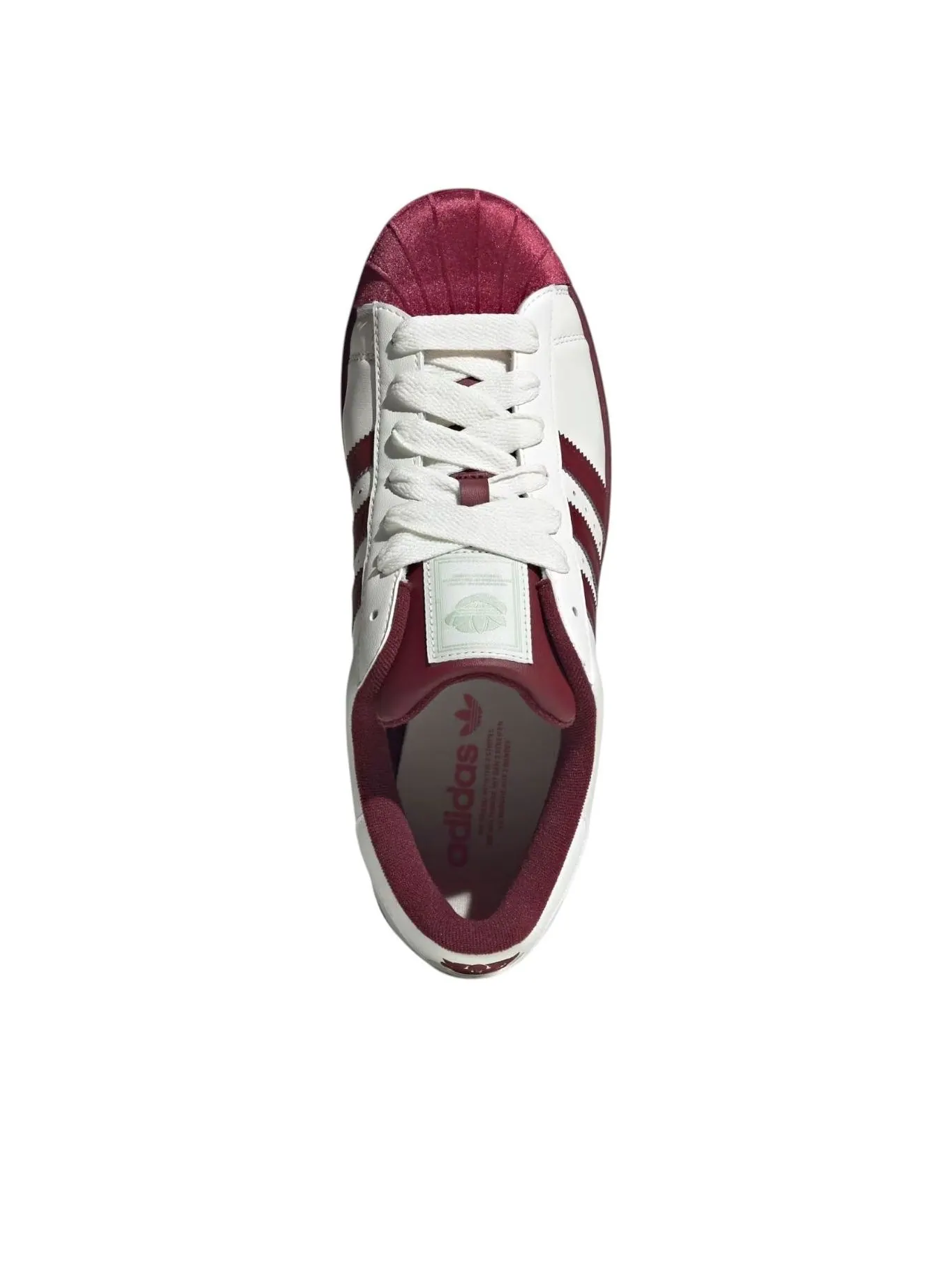 Кроссовки (WMNS) adidas Superstar II 'White Shadow Red' — изображение 3 из 6, белый