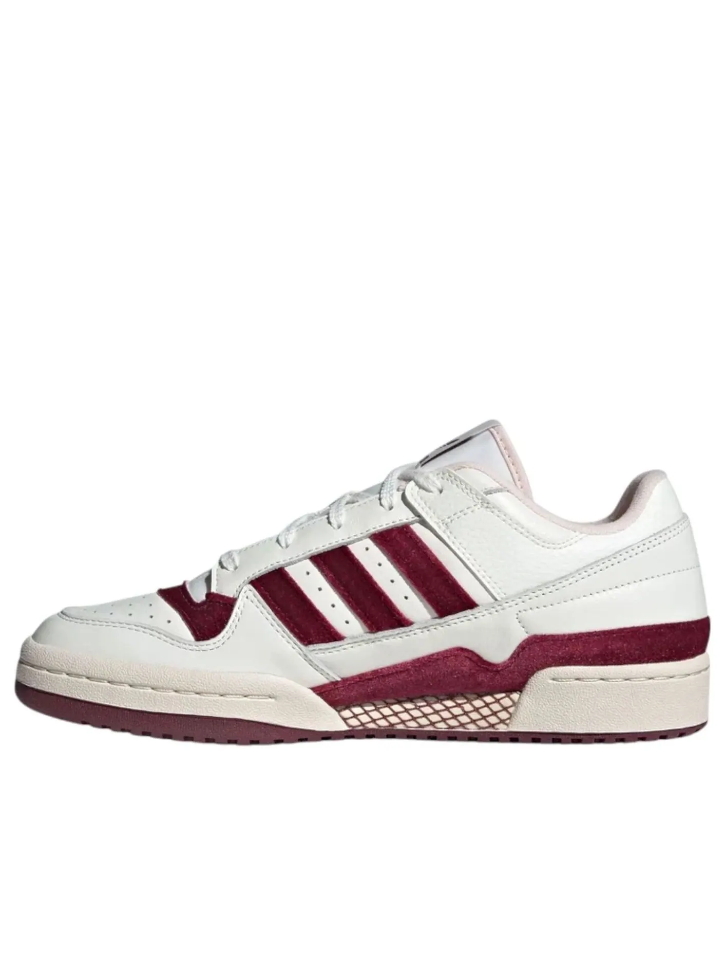 Кроссовки adidas Forum Low CL 'White Red' — изображение 1 из 5, белый